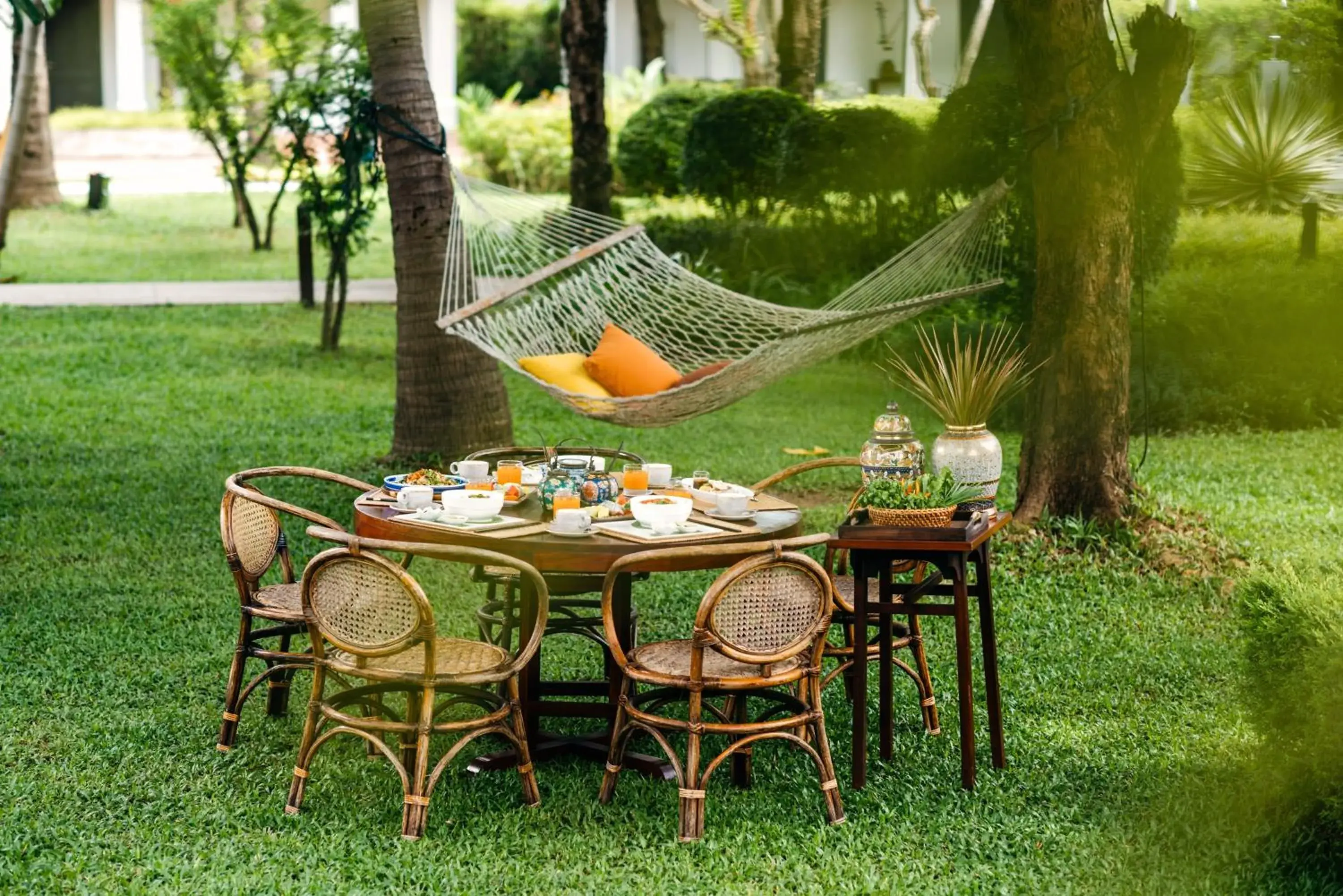 Breakfast in Sofitel Luang Prabang Breakfast in Sofitel Luang Prabang