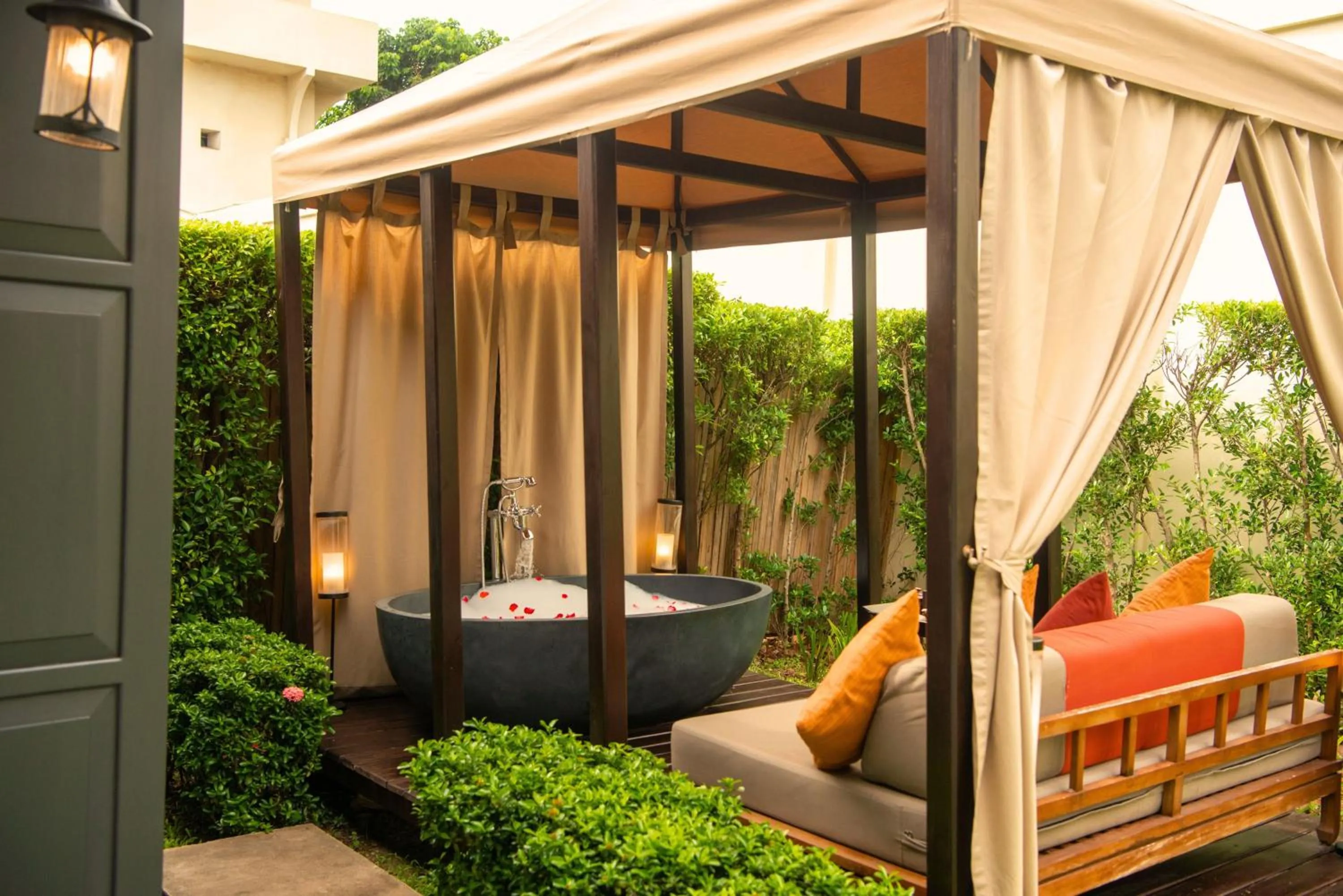 Garden view in Sofitel Luang Prabang