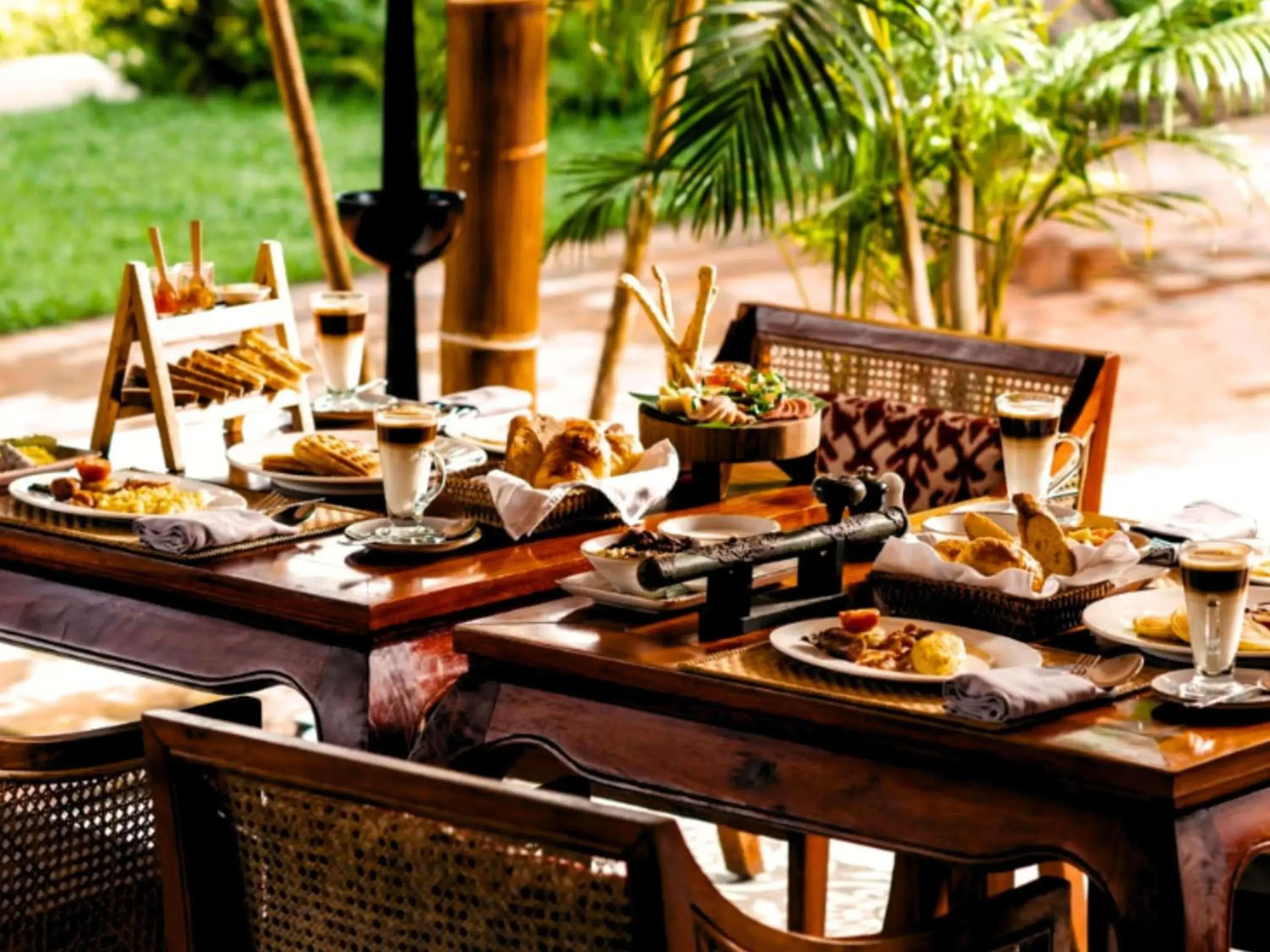 Breakfast in Sofitel Luang Prabang Breakfast in Sofitel Luang Prabang