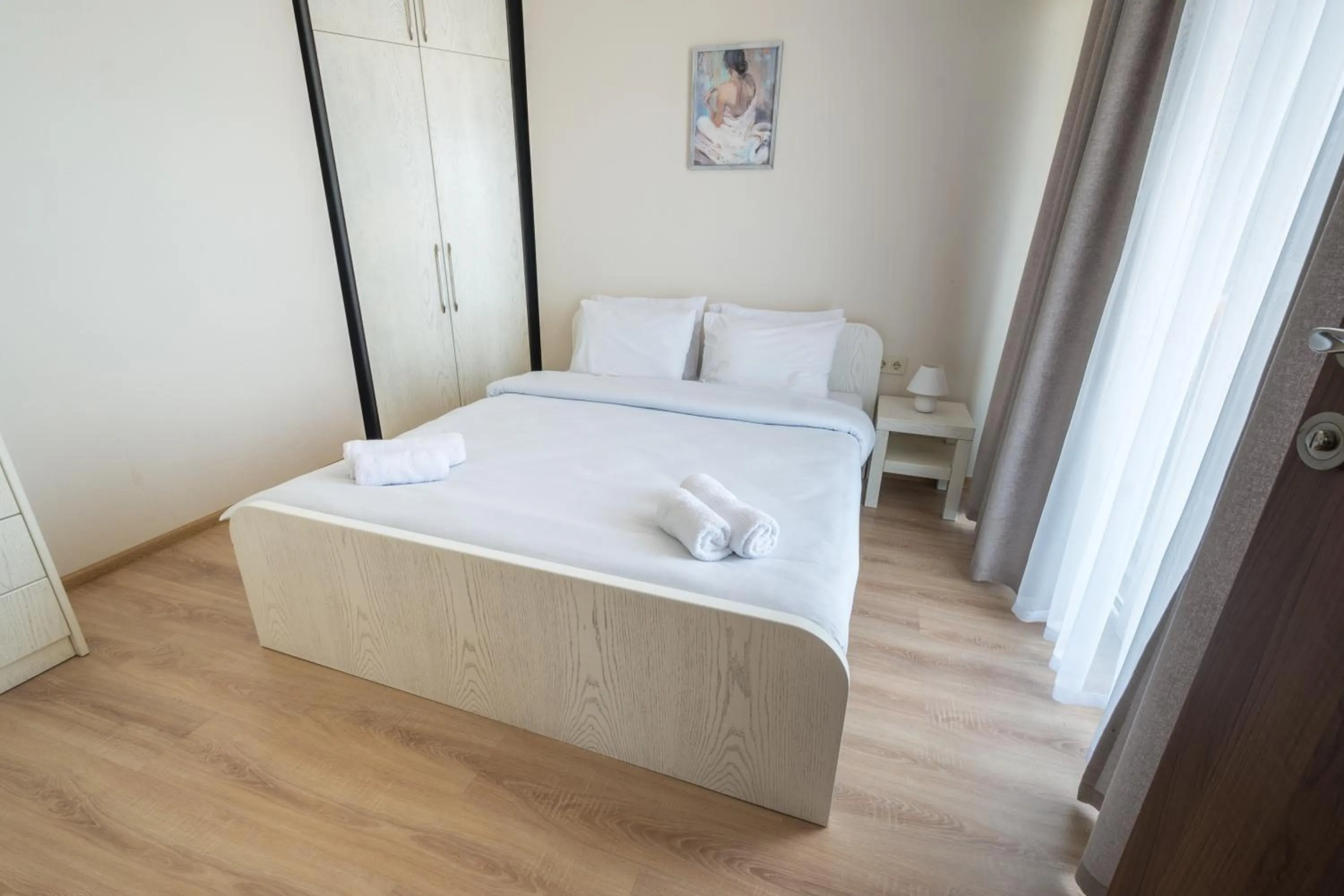 Bed in Orbi Residence Hotel Official