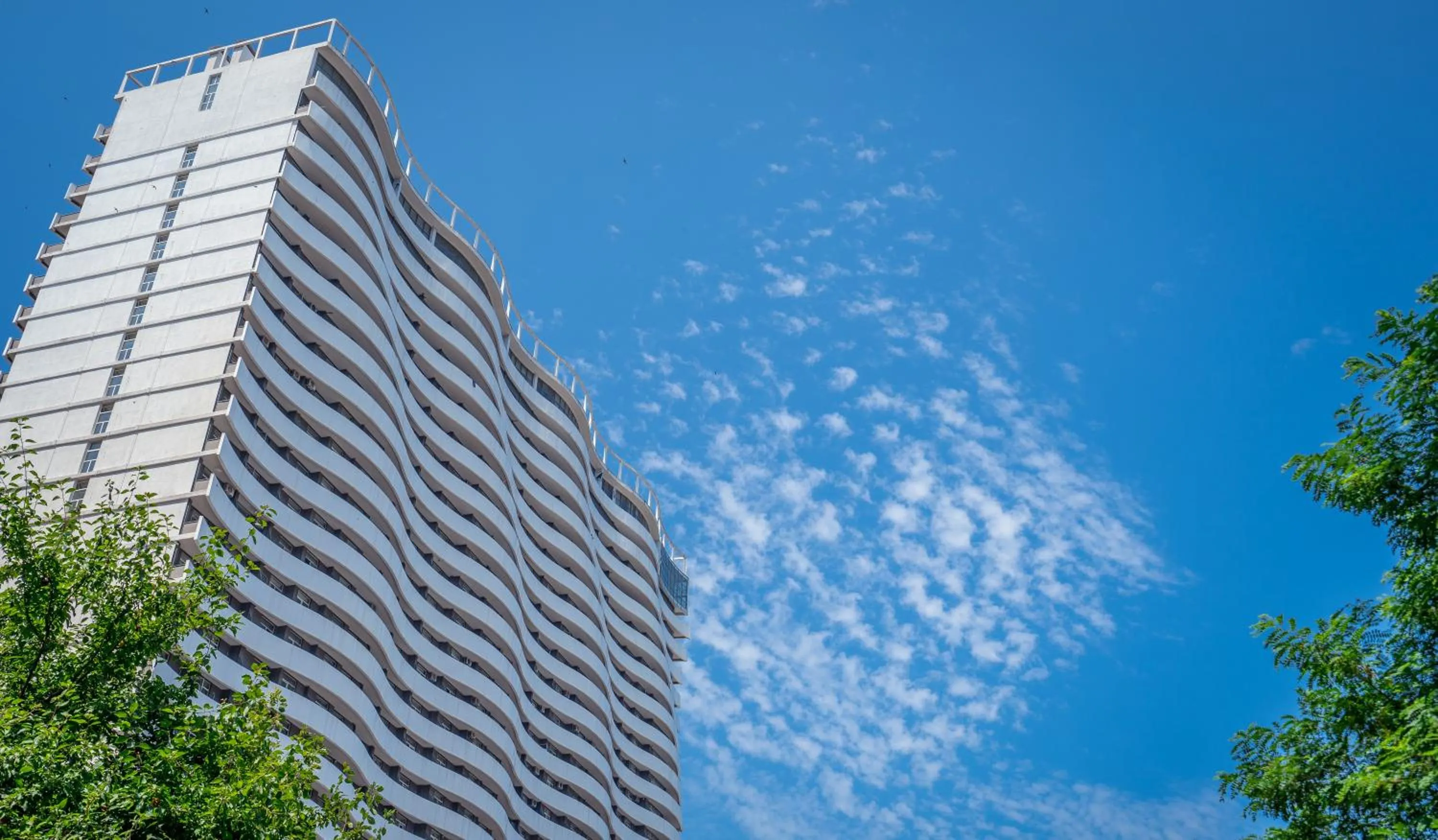 Facade/entrance in Orbi Residence Hotel Official