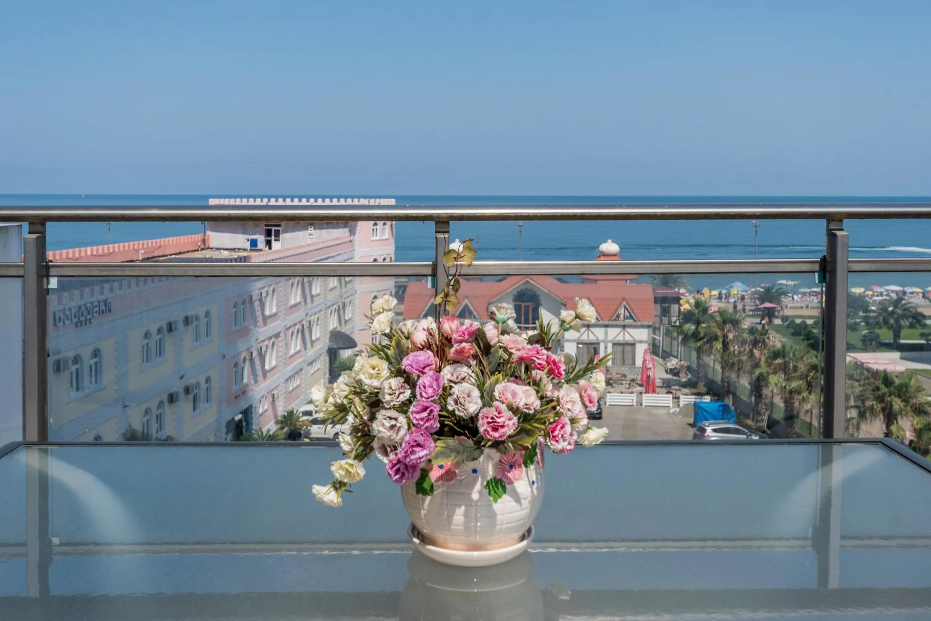 Balcony/Terrace in Orbi Residence Hotel Official