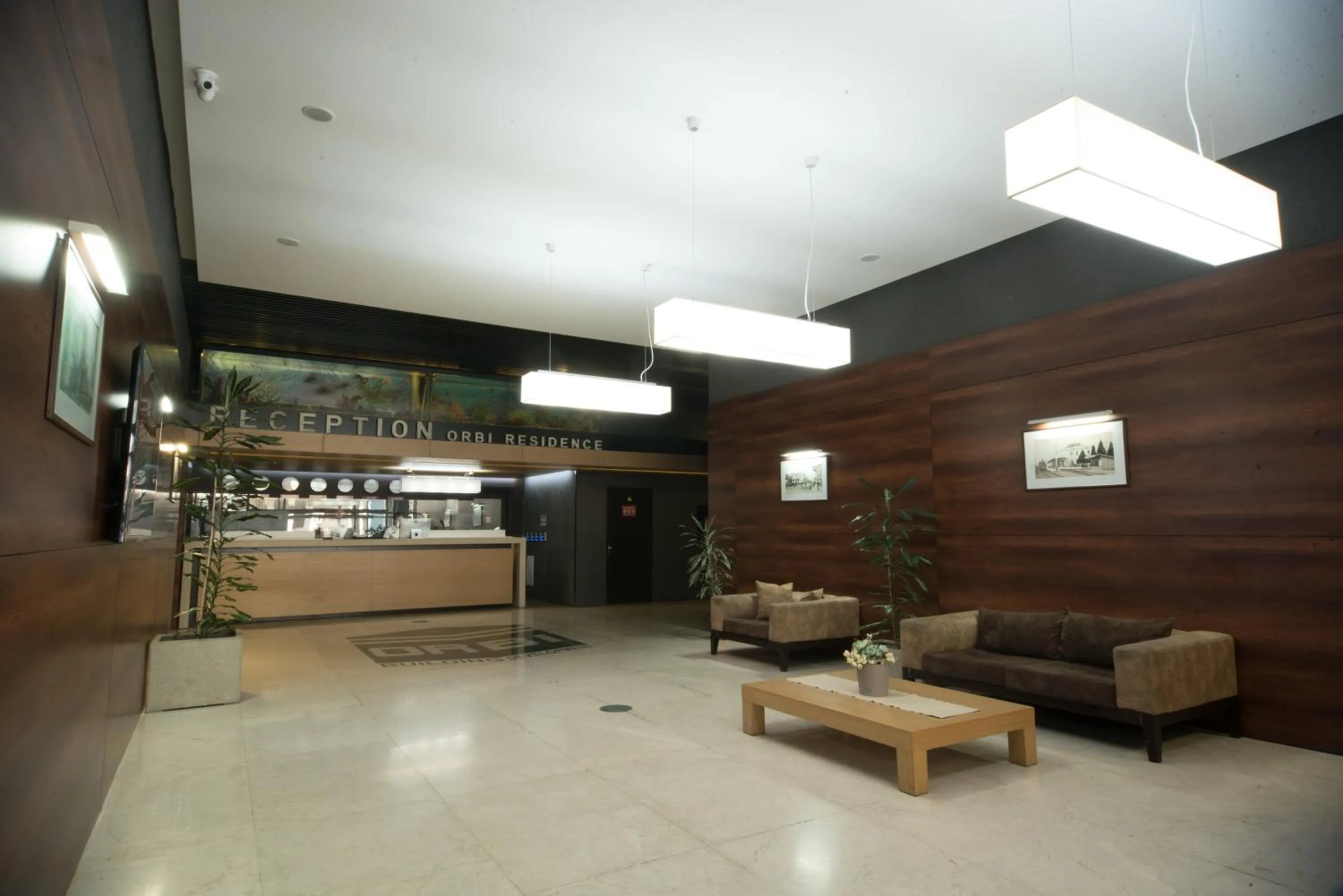 Lobby or reception in Orbi Residence Hotel Official