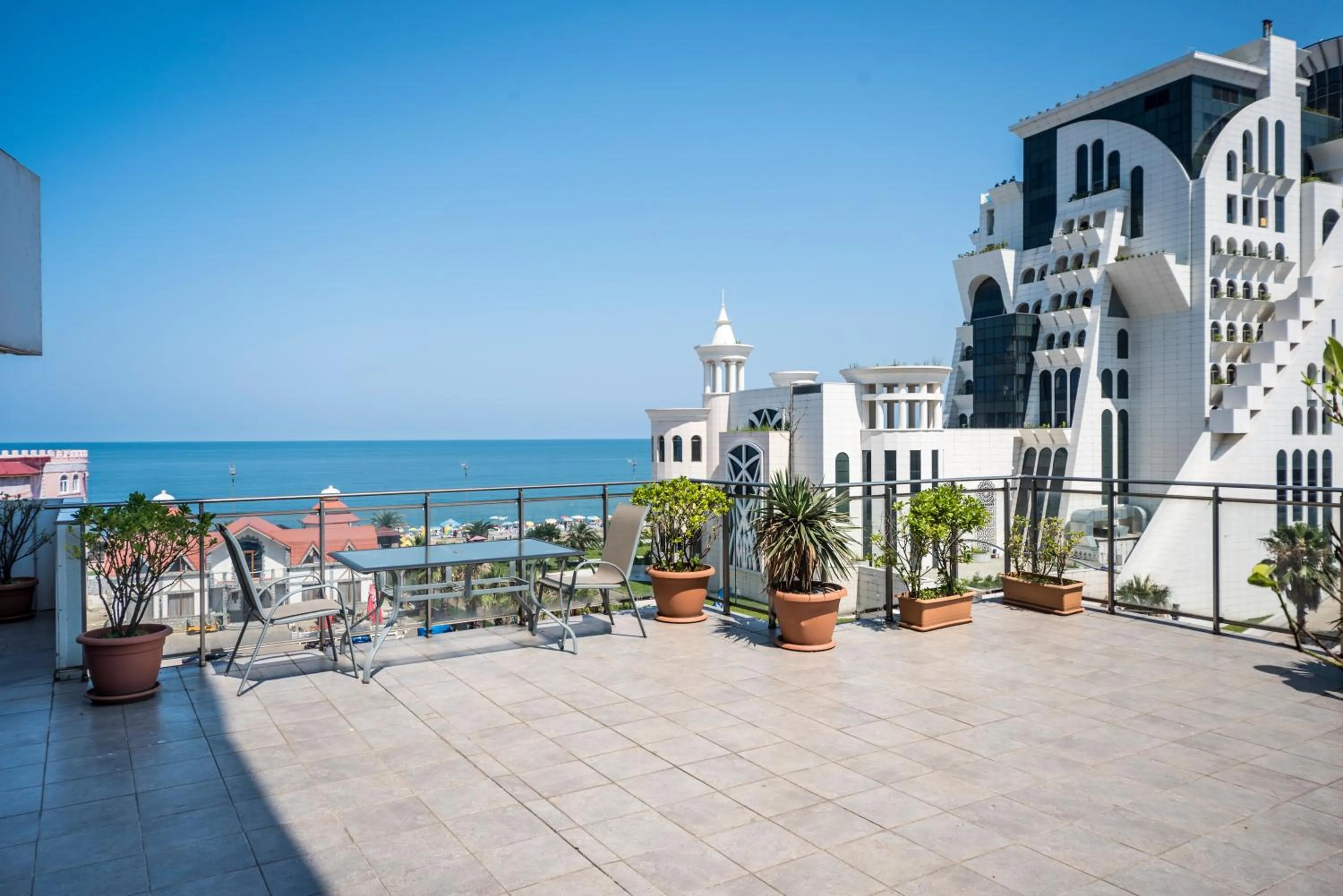 Balcony/Terrace in Orbi Residence Hotel Official