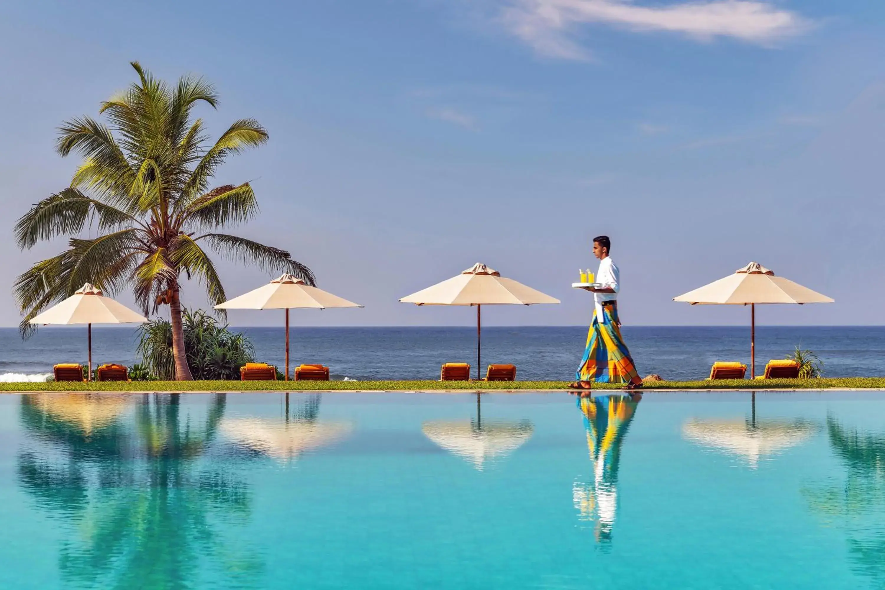 Swimming pool in Jetwing Lighthouse Swimming pool in Jetwing Lighthouse