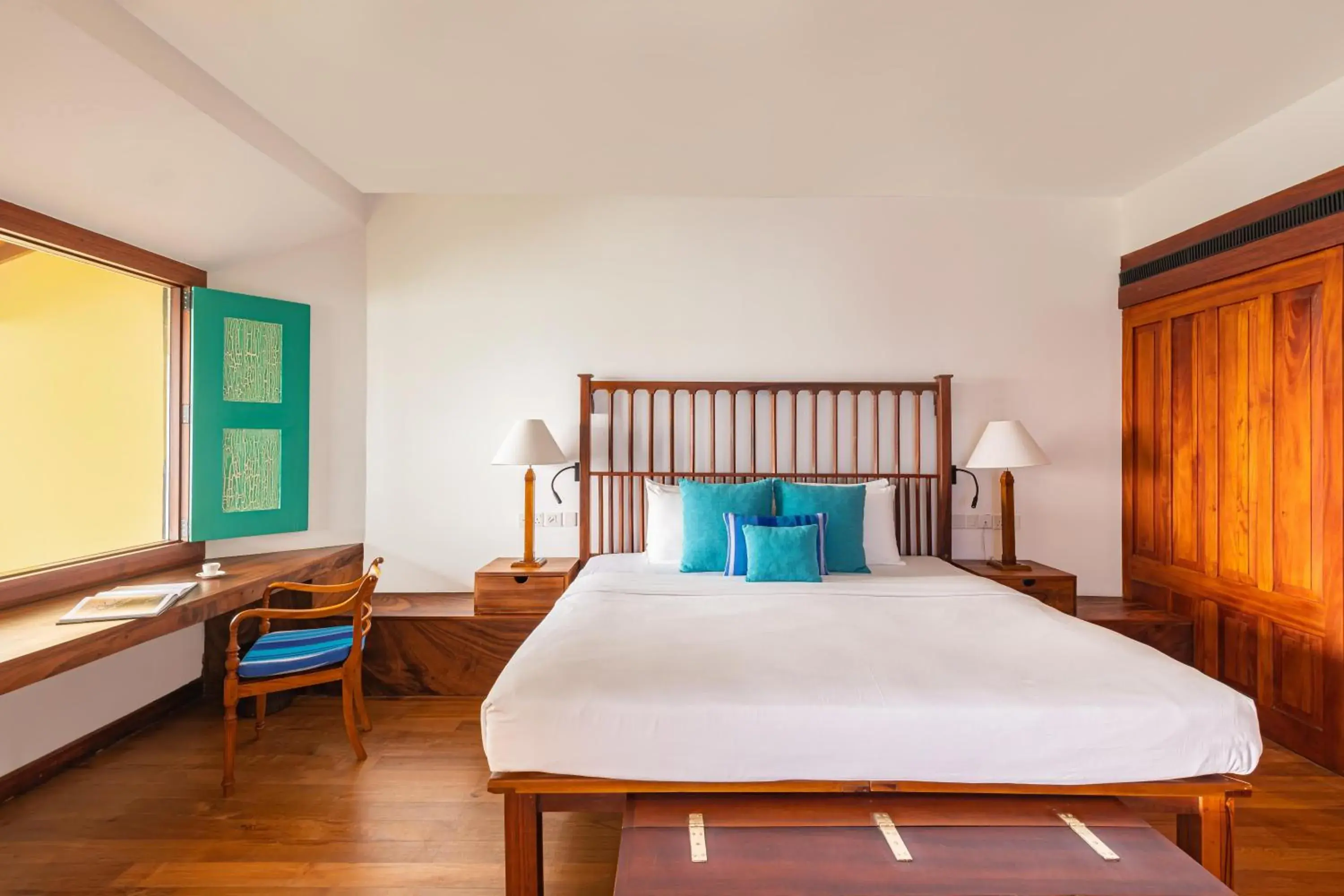 Bed in Jetwing Lighthouse Bed in Jetwing Lighthouse