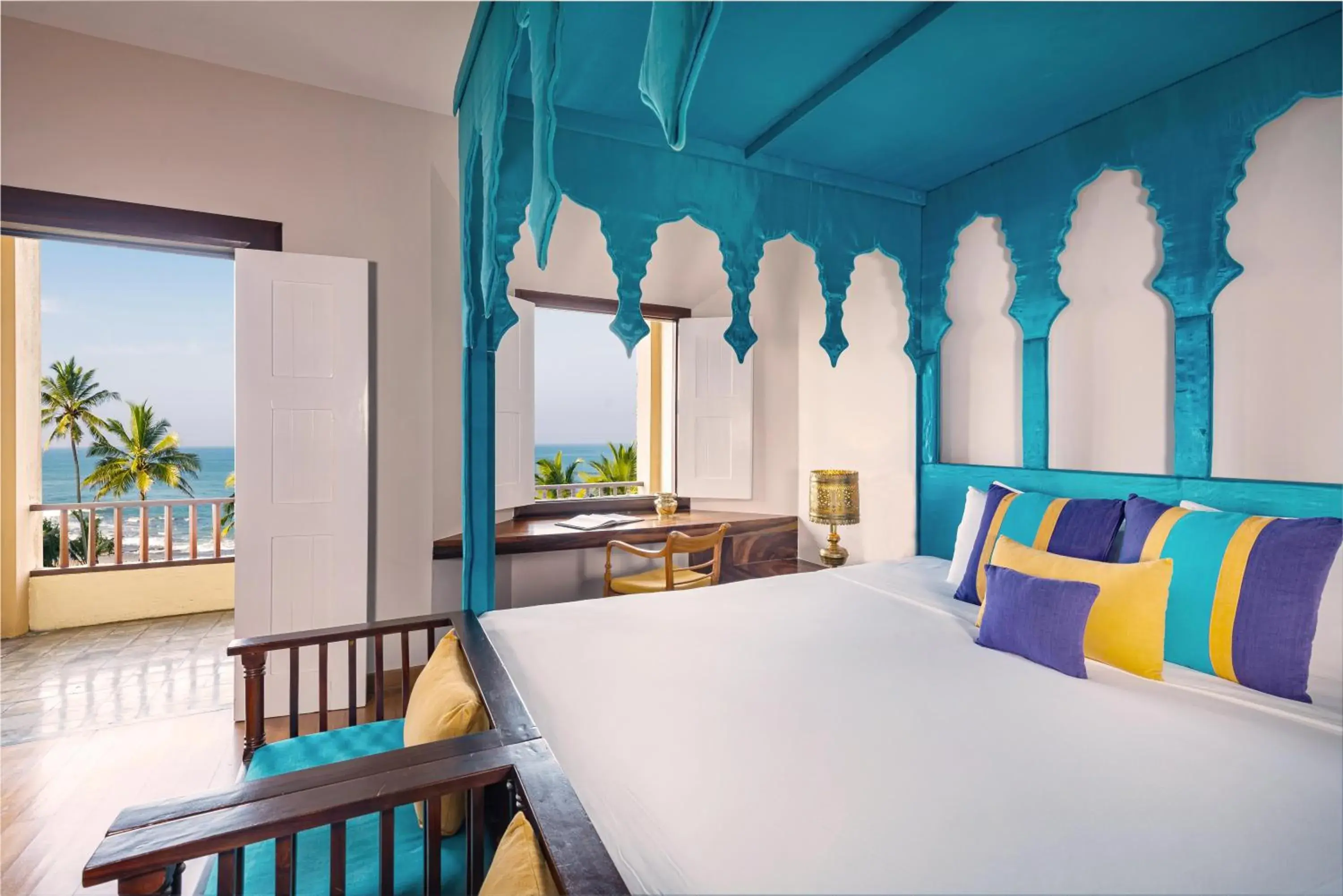 Bed in Jetwing Lighthouse Bed in Jetwing Lighthouse