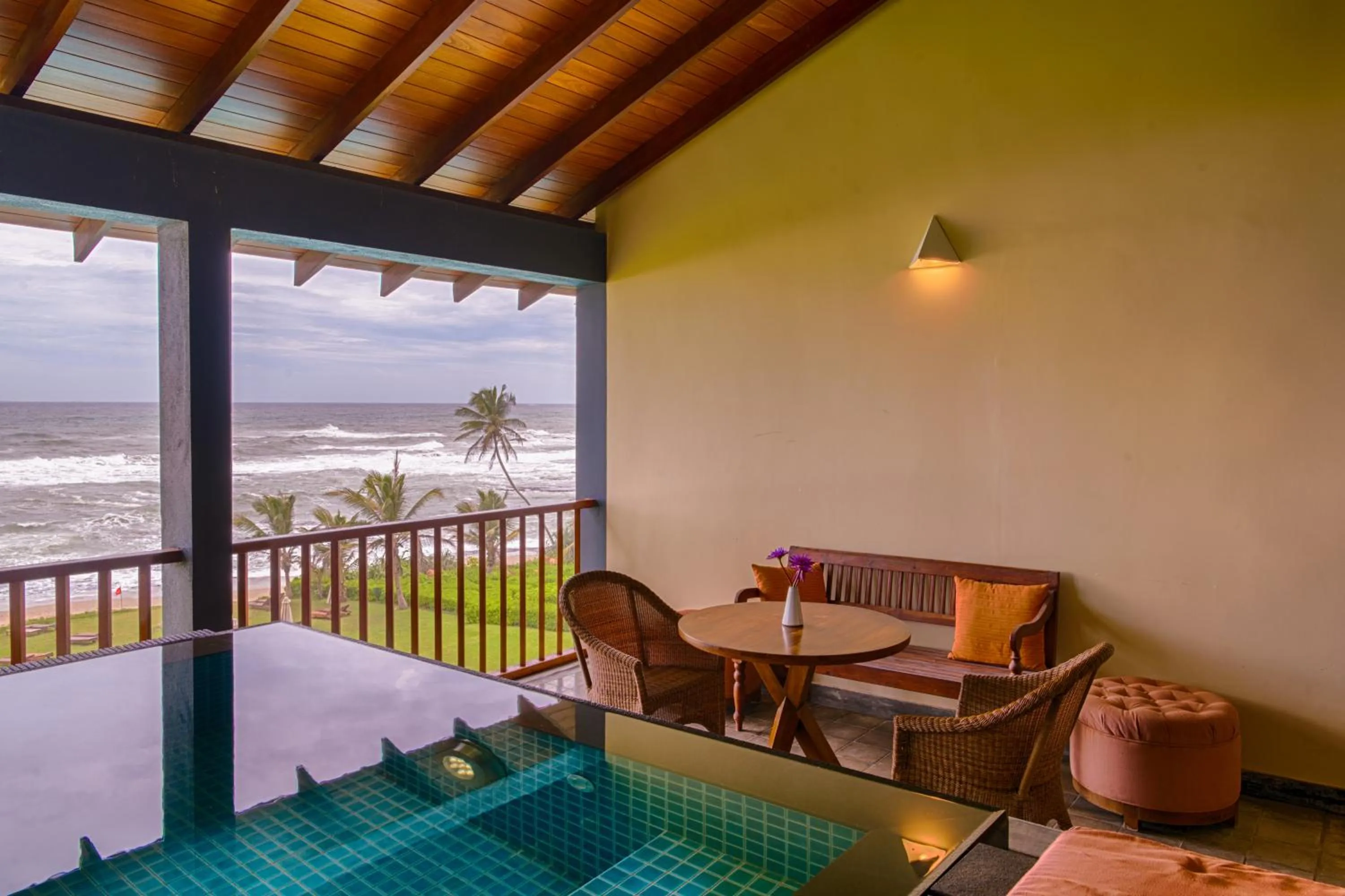 Balcony/Terrace in Jetwing Lighthouse, A Luxury Reserve