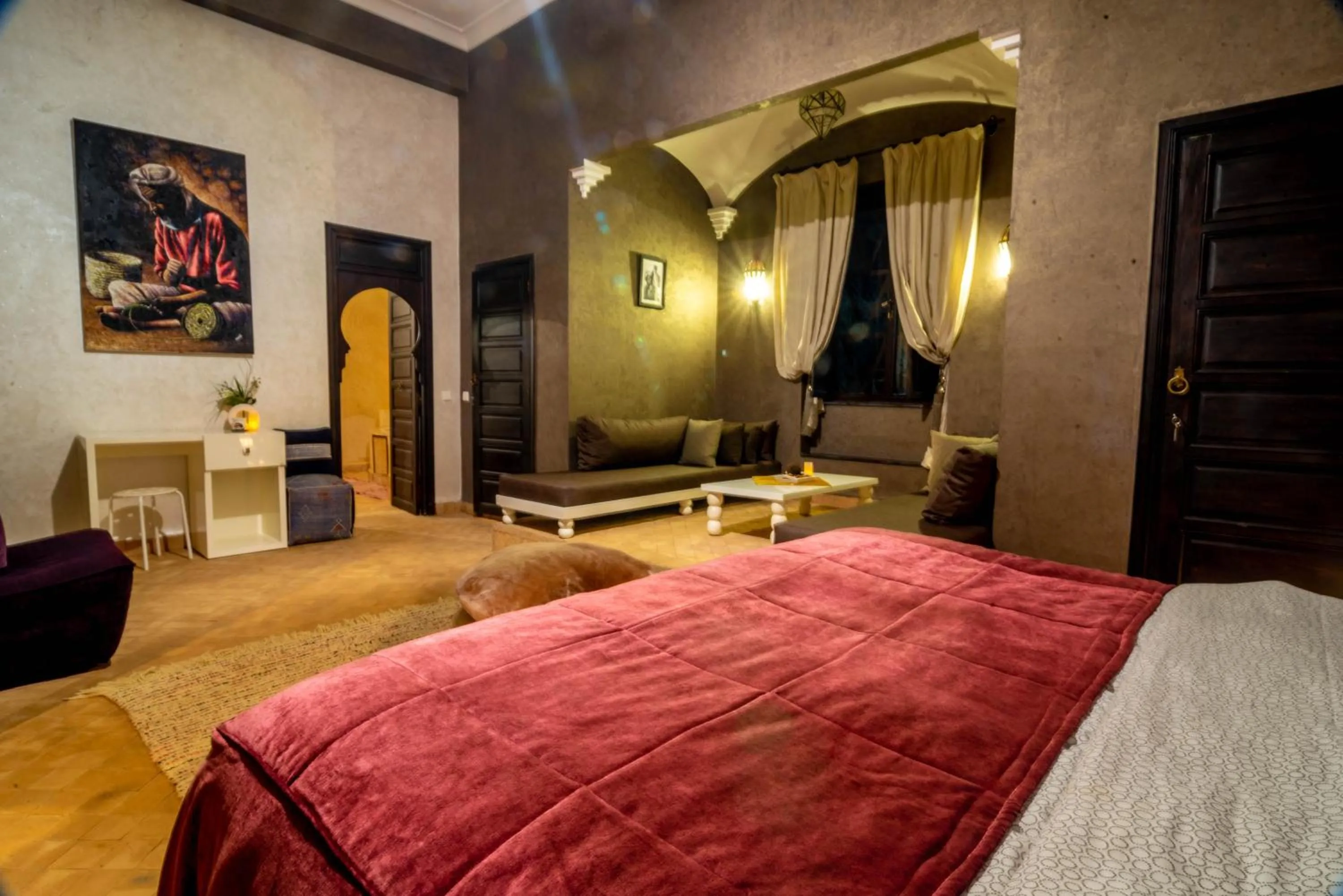 Bed in Villa Septha