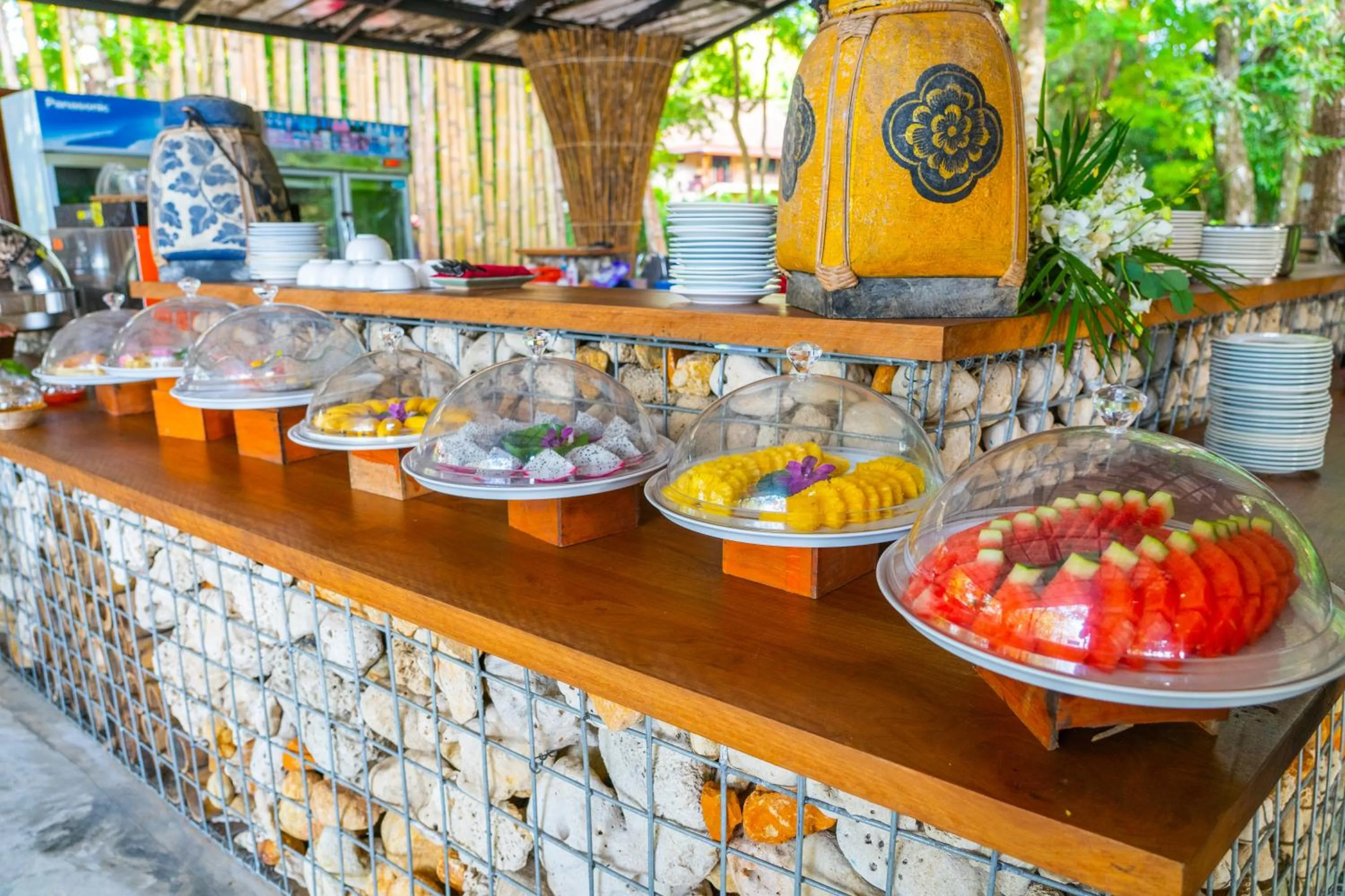 Breakfast in Chivapuri Beach Resort