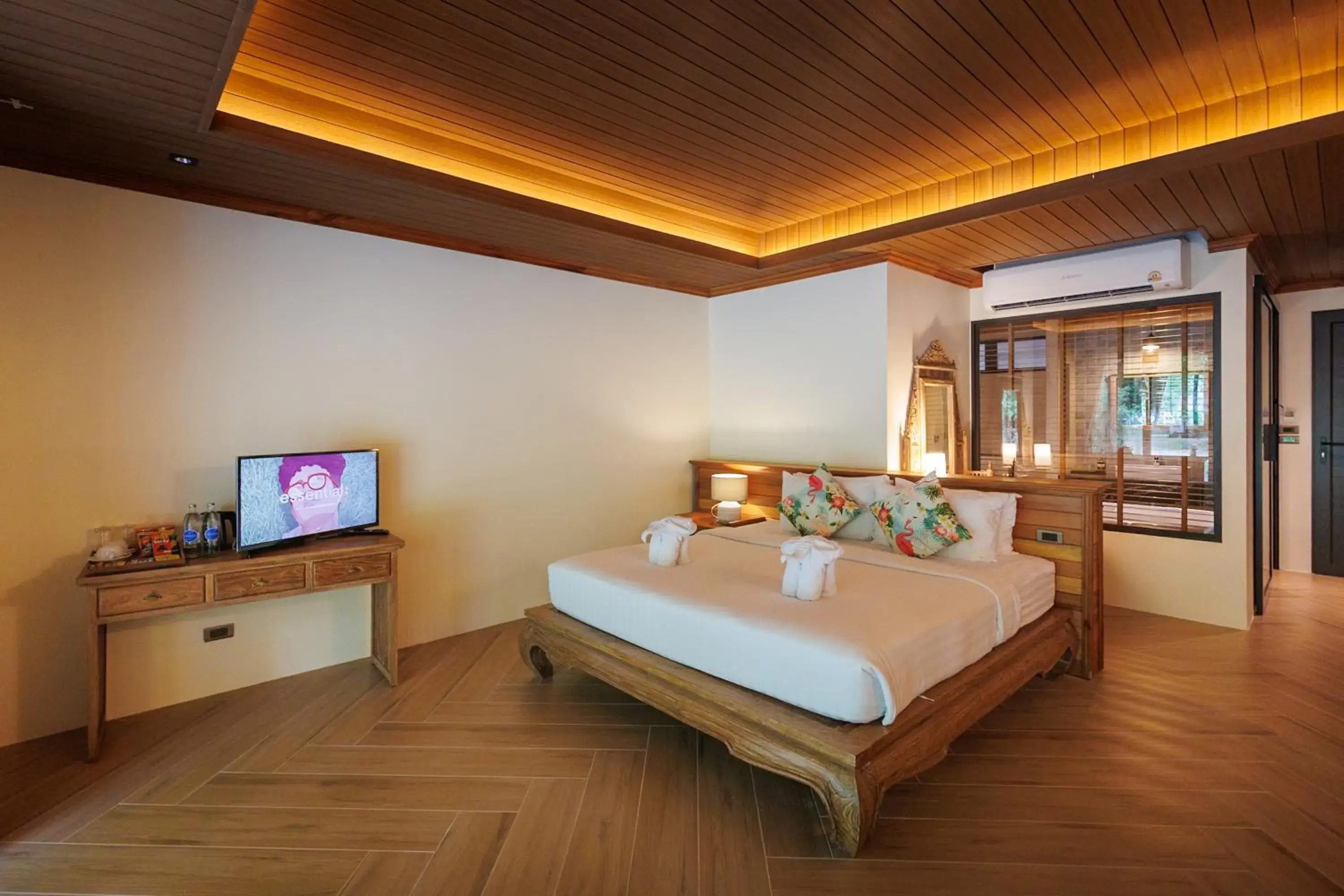 Bed in Chivapuri Beach Resort Bed in Chivapuri Beach Resort