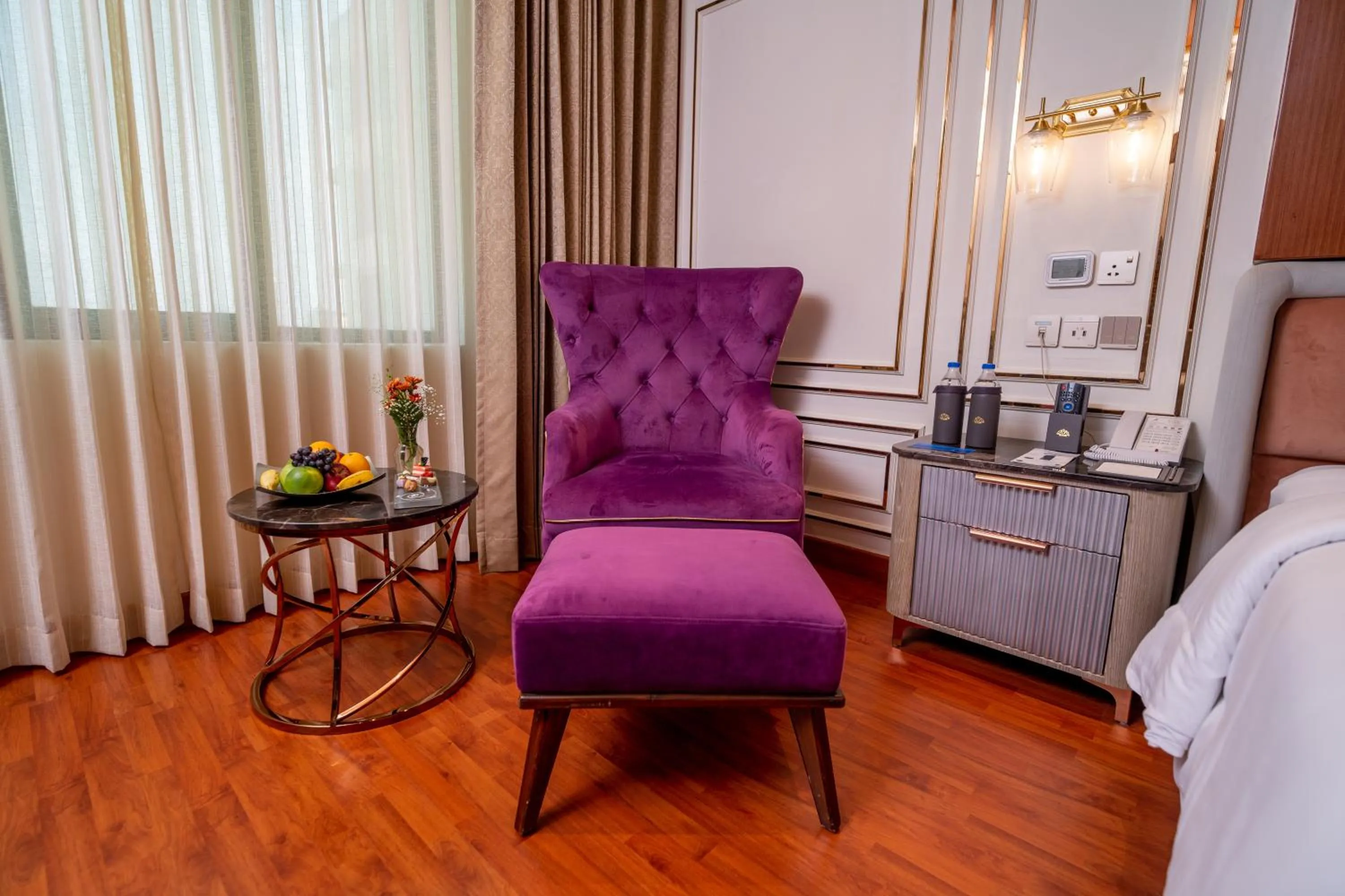 Seating area in The Accord Metropolitan