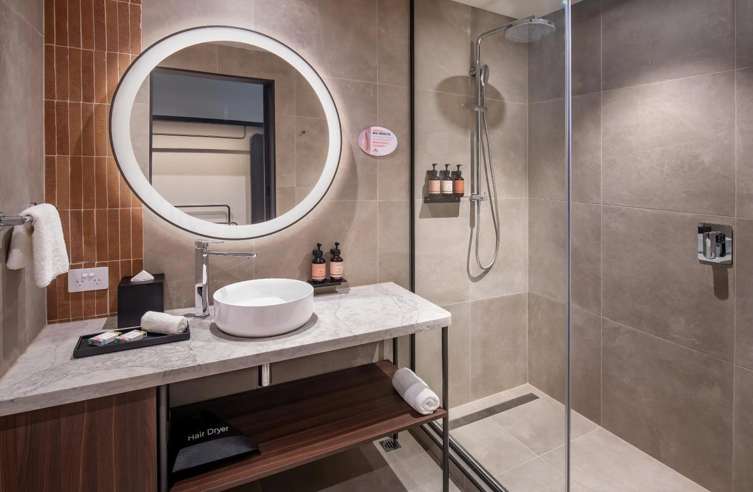 Bathroom in Tanoa International Hotel