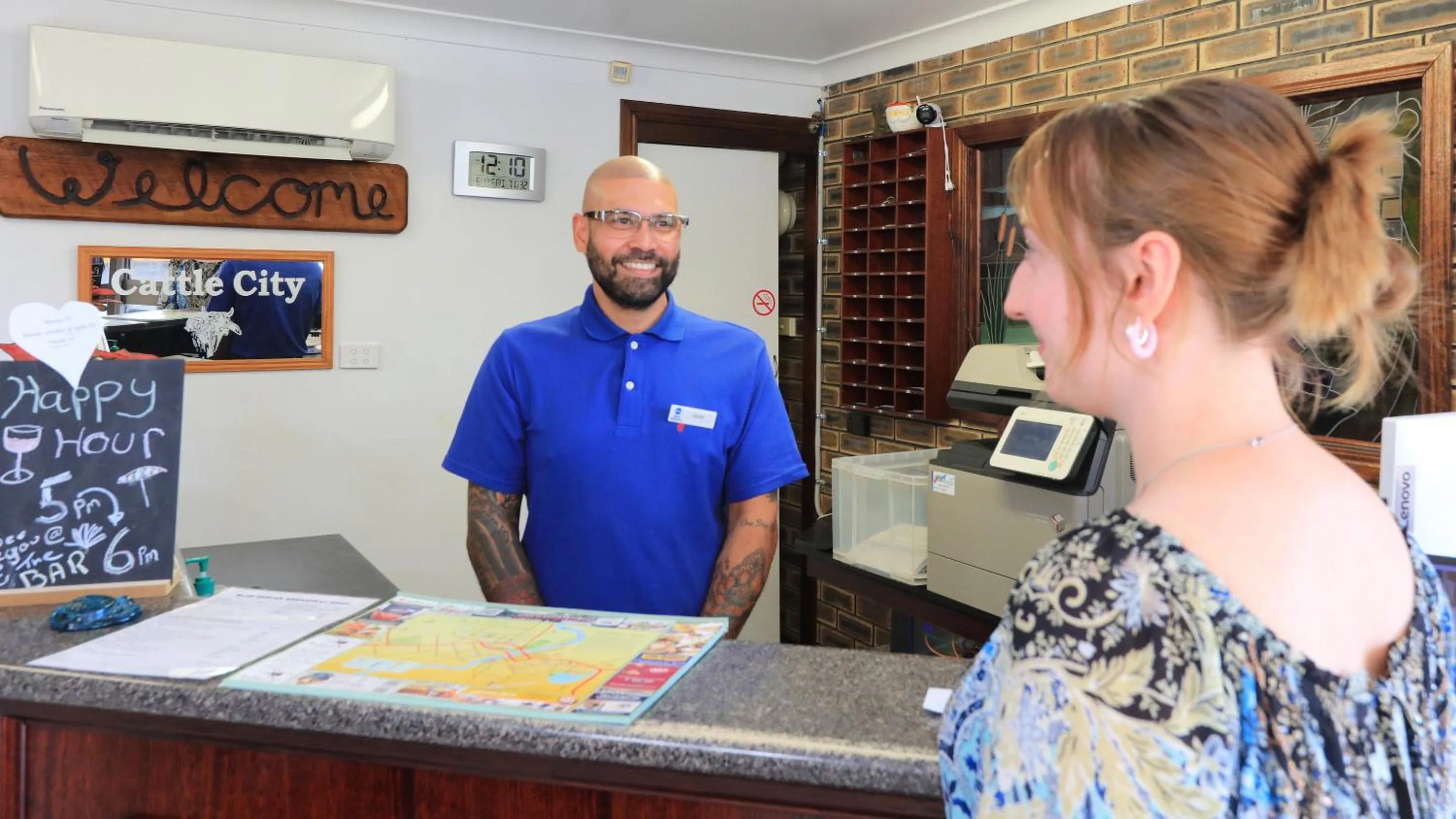Lobby or reception in Best Western Cattle City Motor Inn