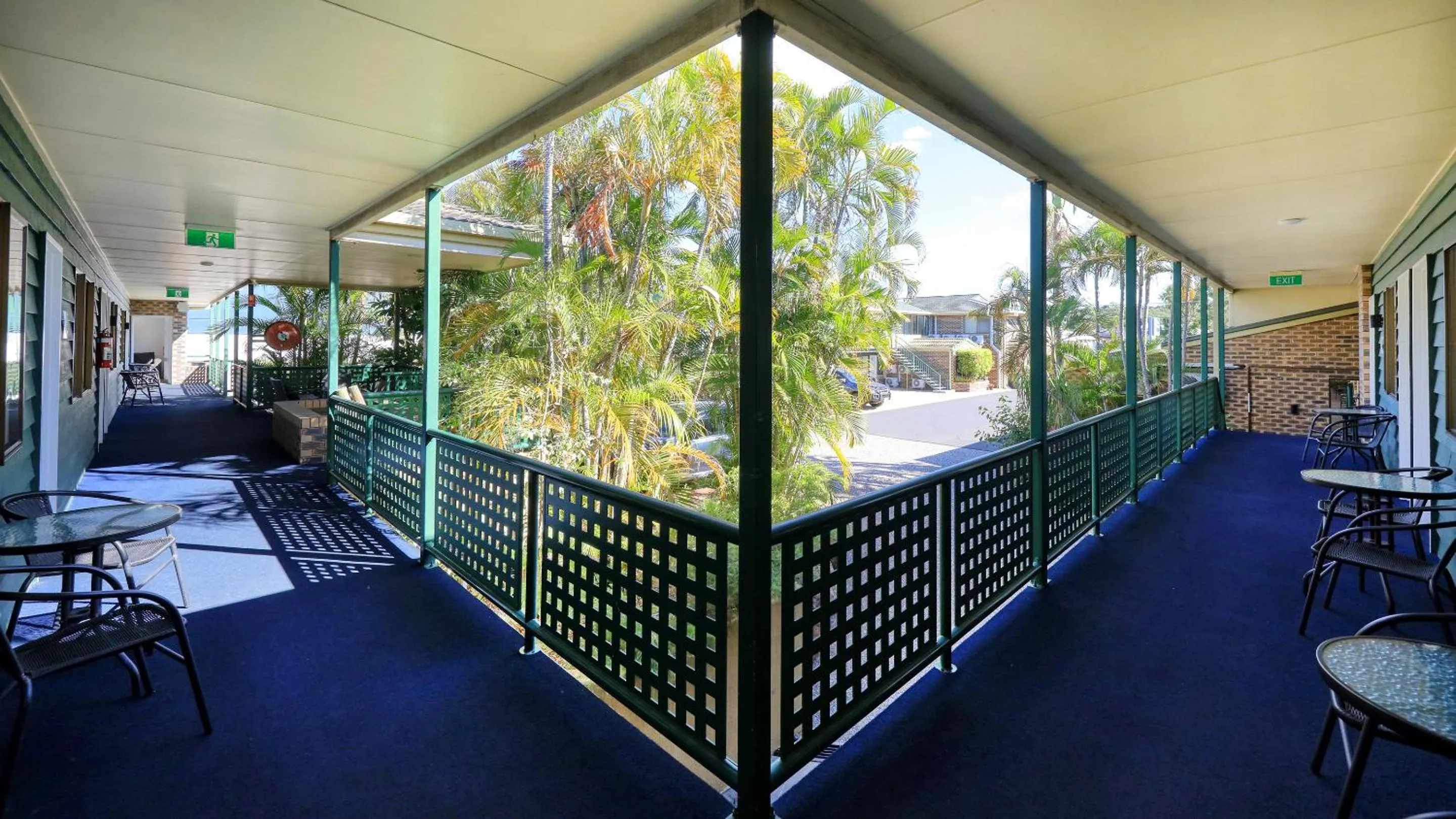 Garden view in Best Western Cattle City Motor Inn