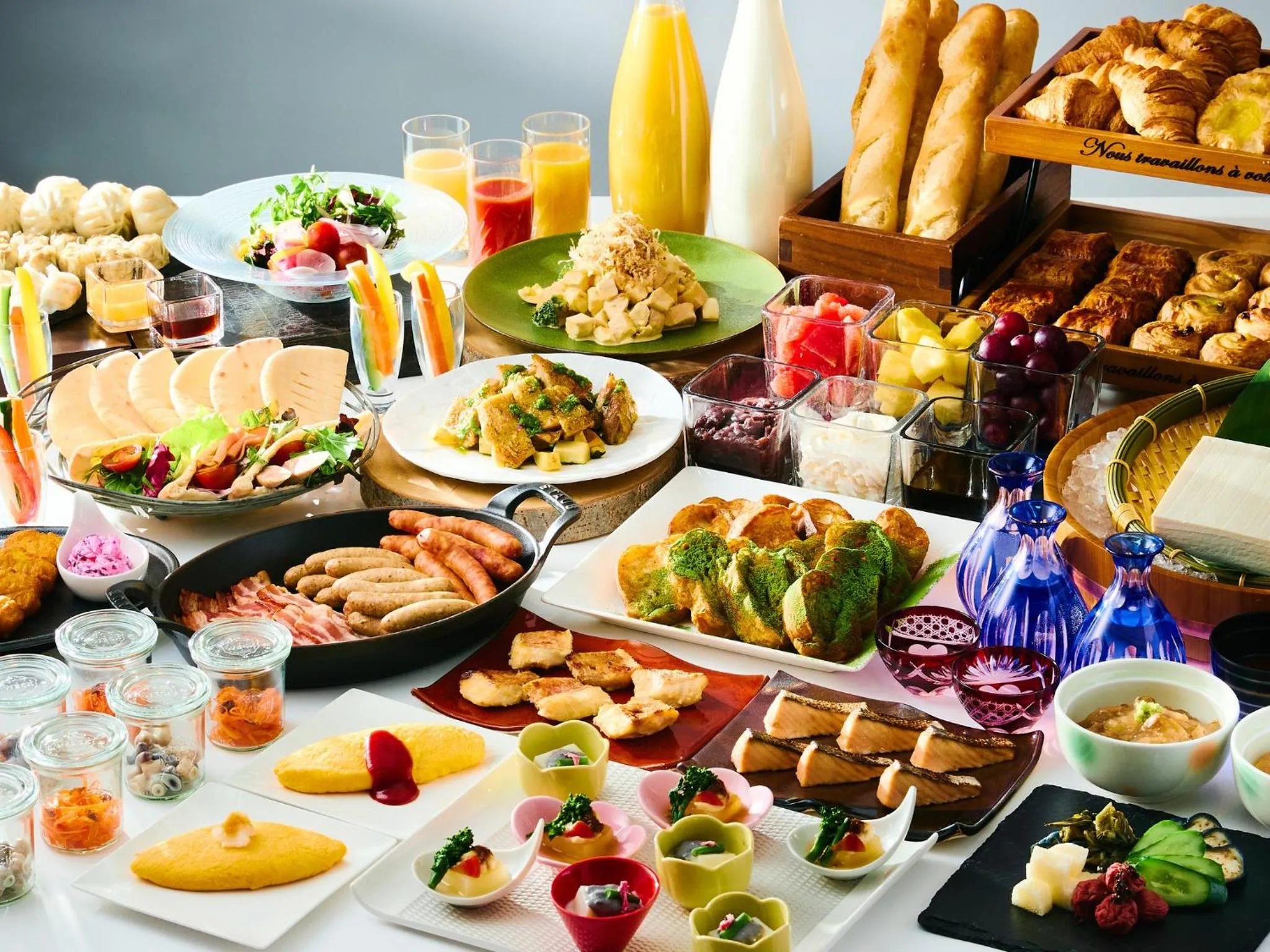 Breakfast in Kyoto Century Hotel