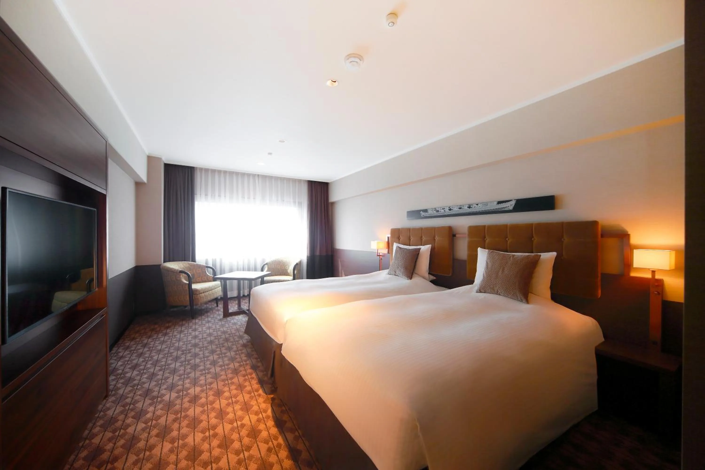 Bed in Kyoto Century Hotel