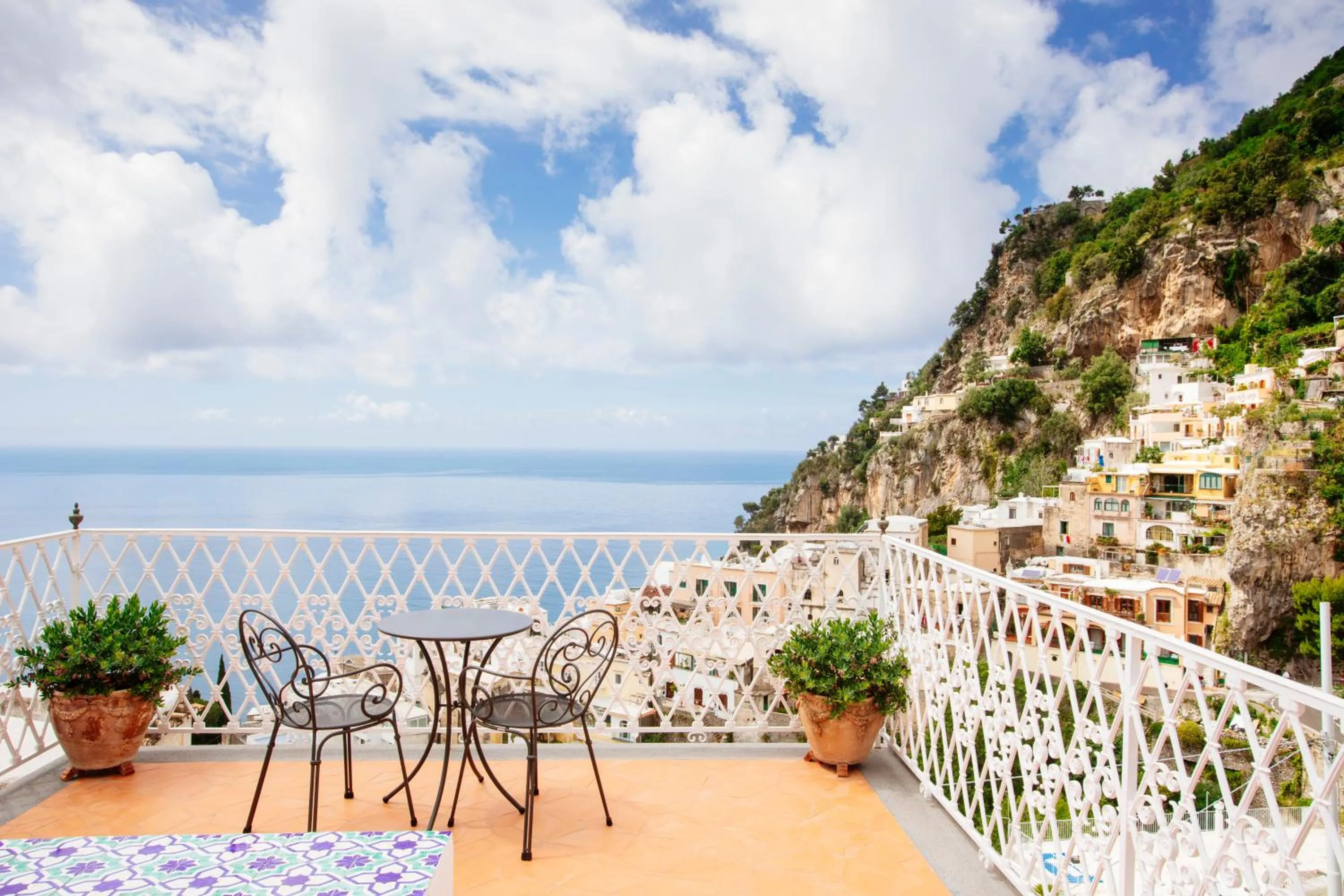 Patio in La Bizantina Luxury Villa
