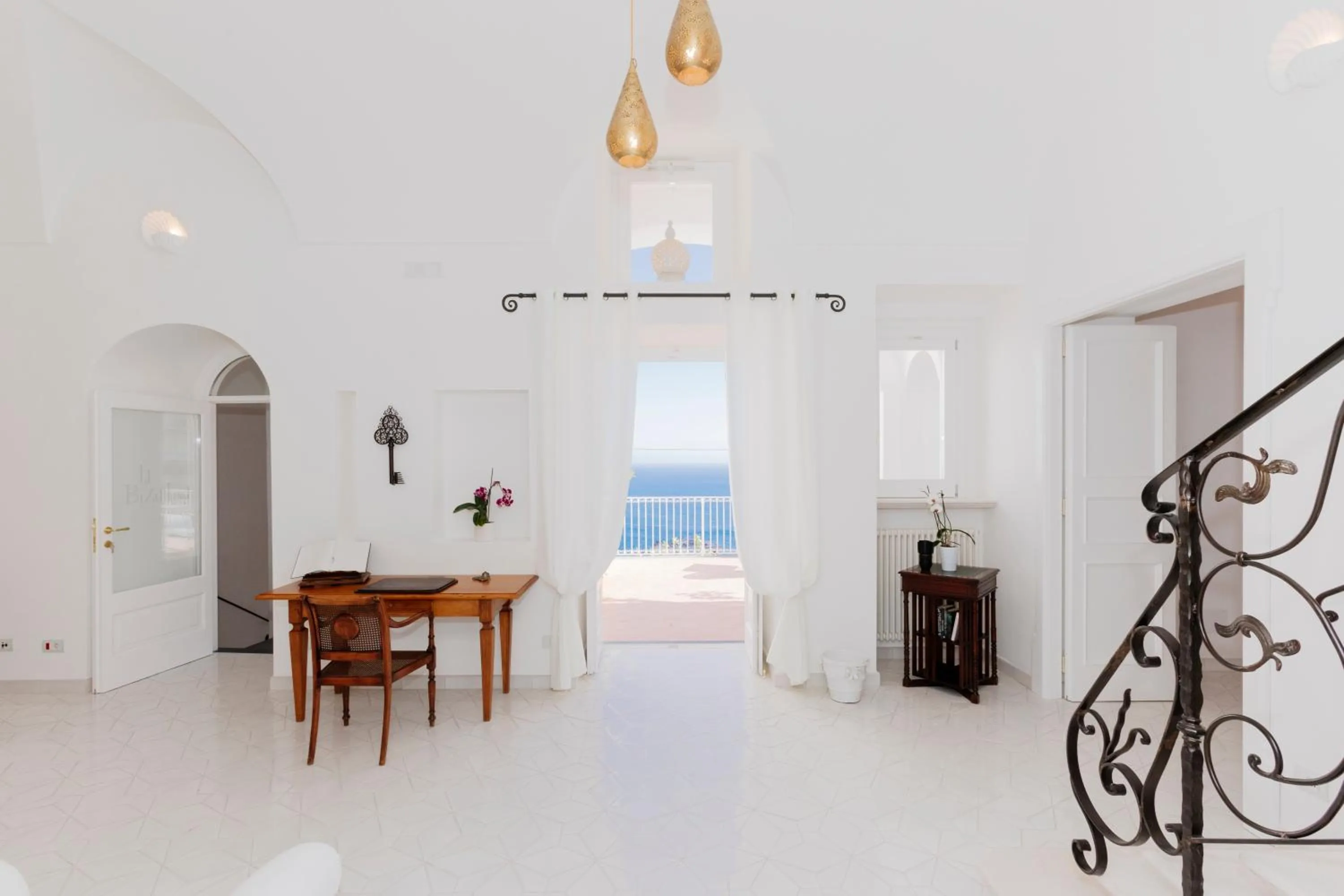 Lobby or reception in La Bizantina Luxury Villa