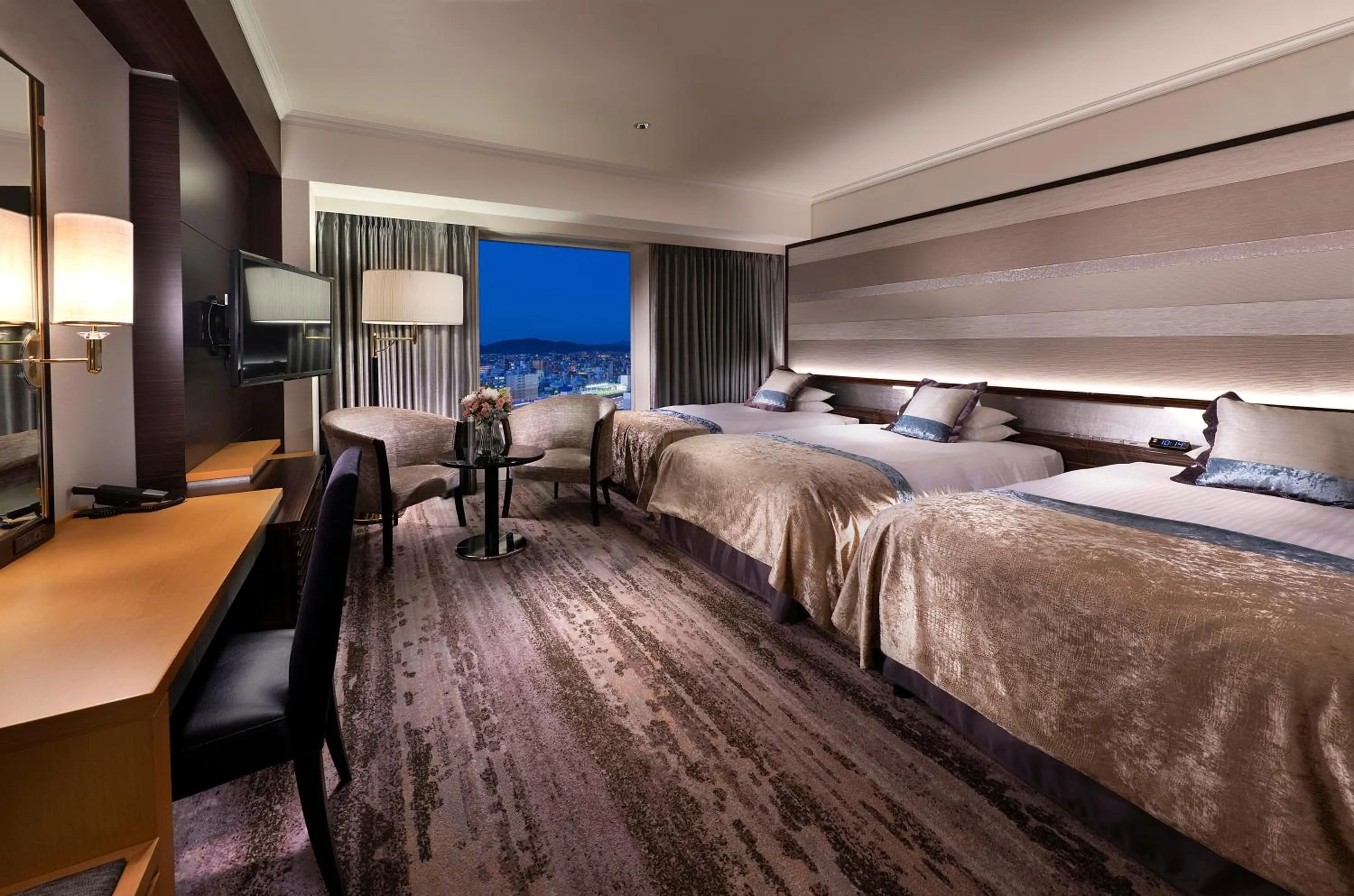 Photo of the whole room, Bed in Hotel Granvia Okayama