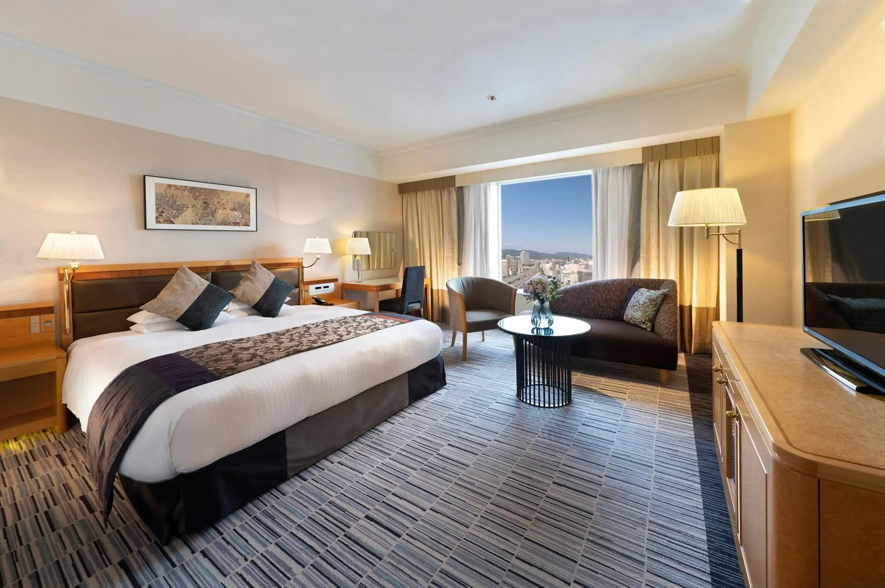 Photo of the whole room, Bed in Hotel Granvia Okayama Photo of the whole room, Bed in Hotel Granvia Okayama