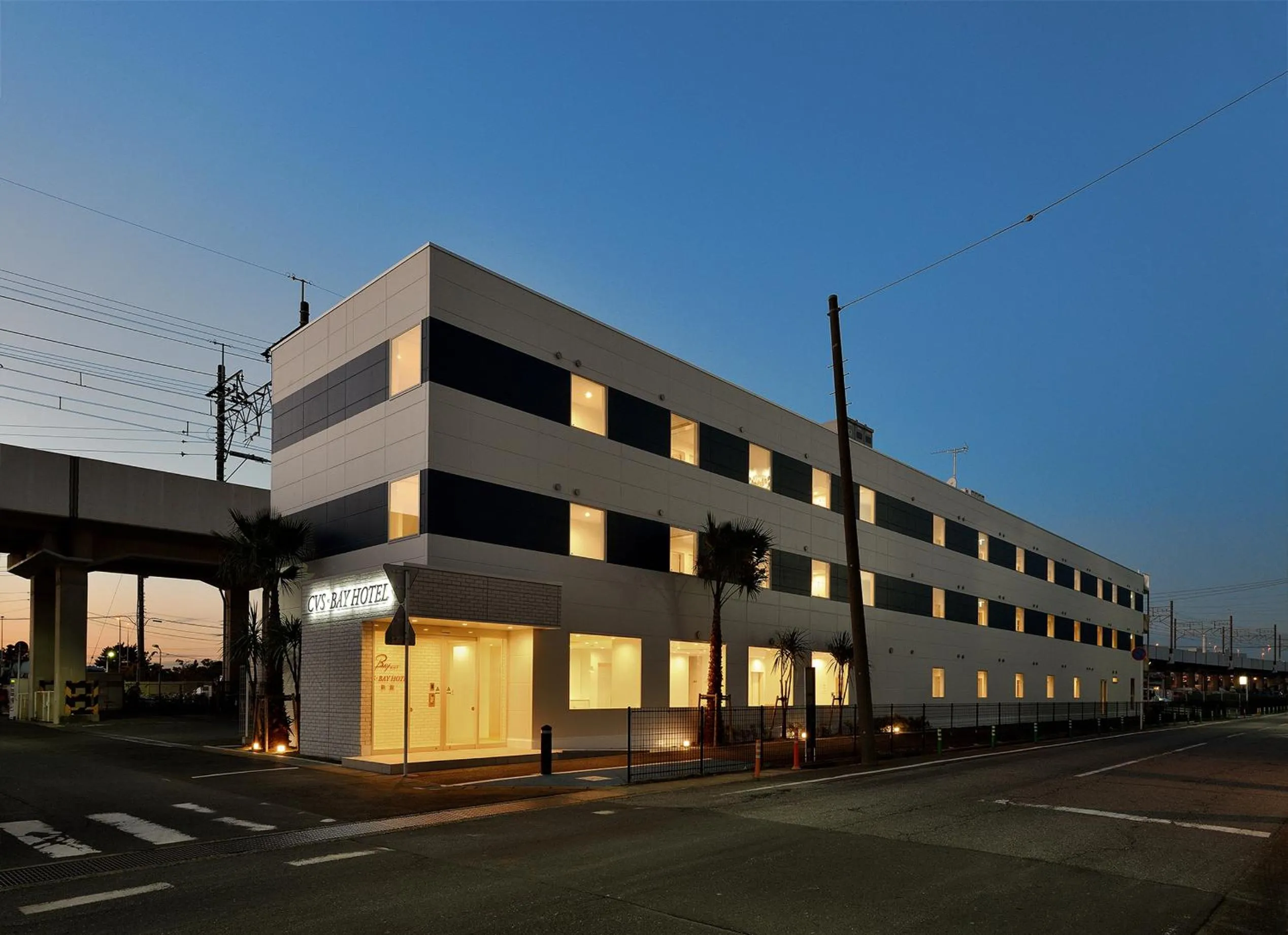 Facade/entrance in CVS Bay Hotel New Building