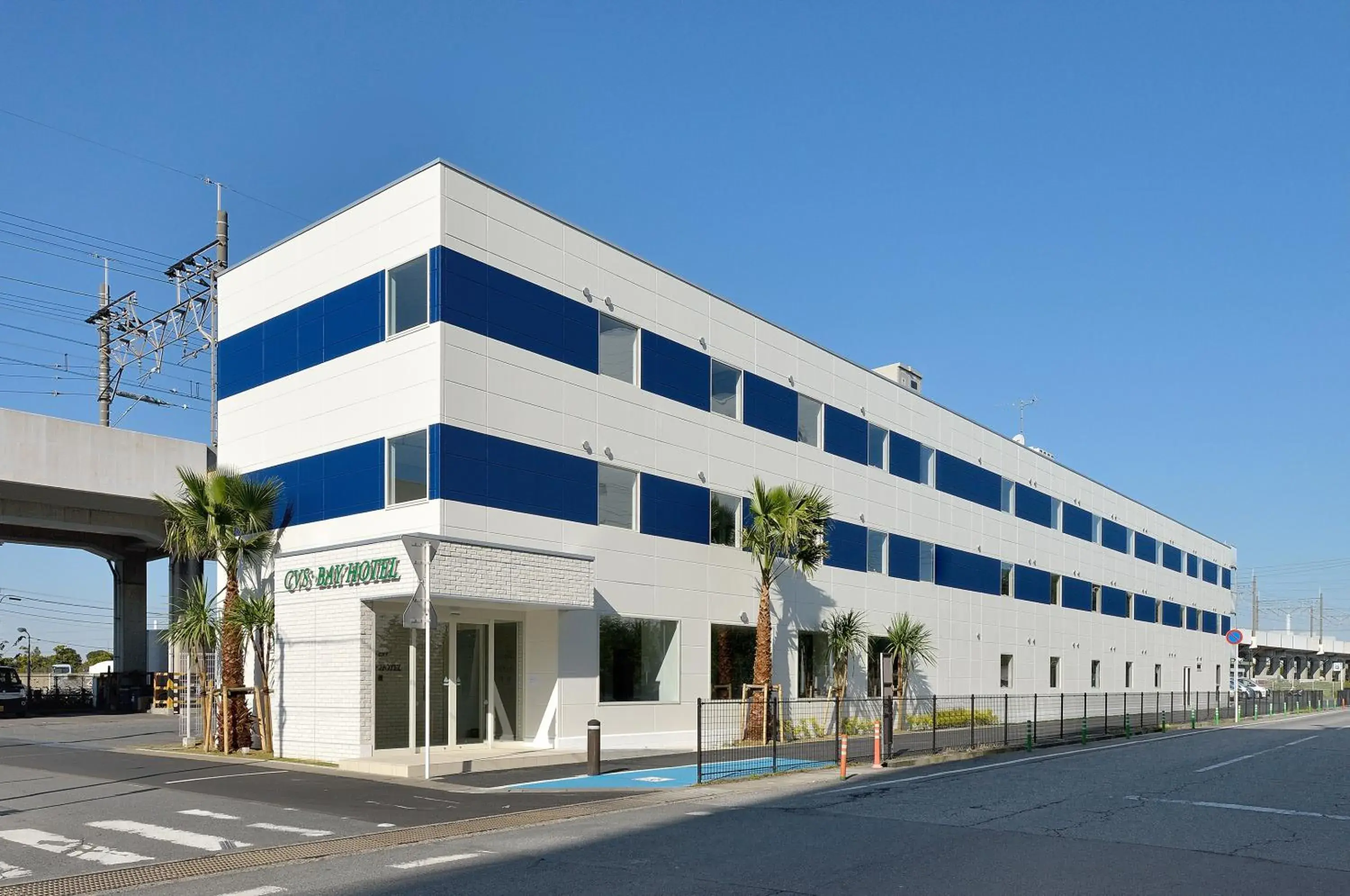 Facade/entrance in CVS Bay Hotel New Building Facade/entrance in CVS Bay Hotel New Building