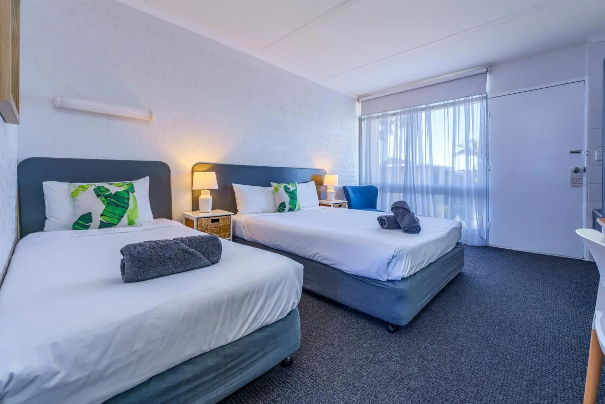 Twin Room with Balcony in South Seas Motel Twin Room with Balcony in South Seas Motel