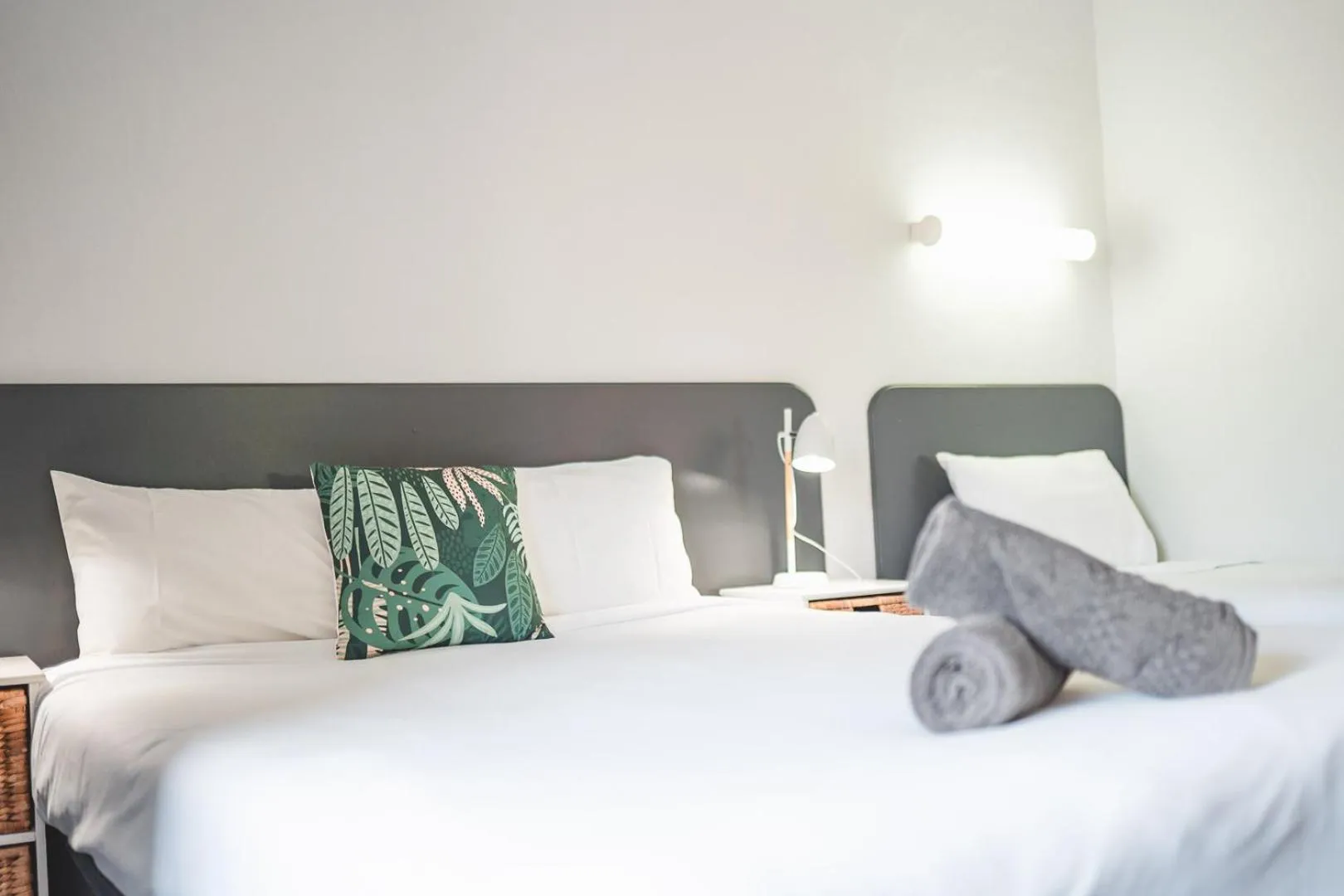 Bed in South Seas Motel