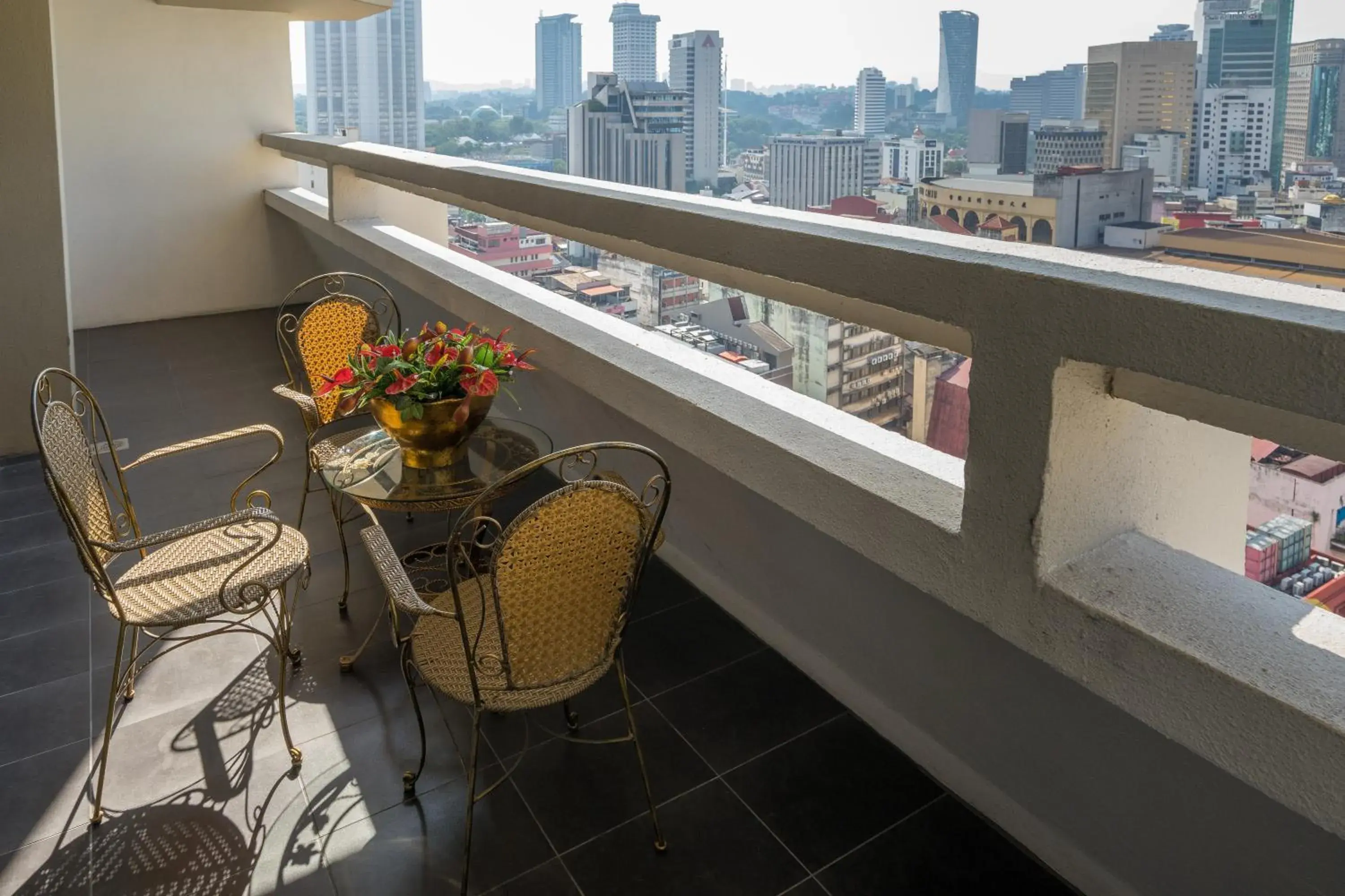 Balcony/Terrace in The 5 Elements Hotel Chinatown Kuala Lumpur