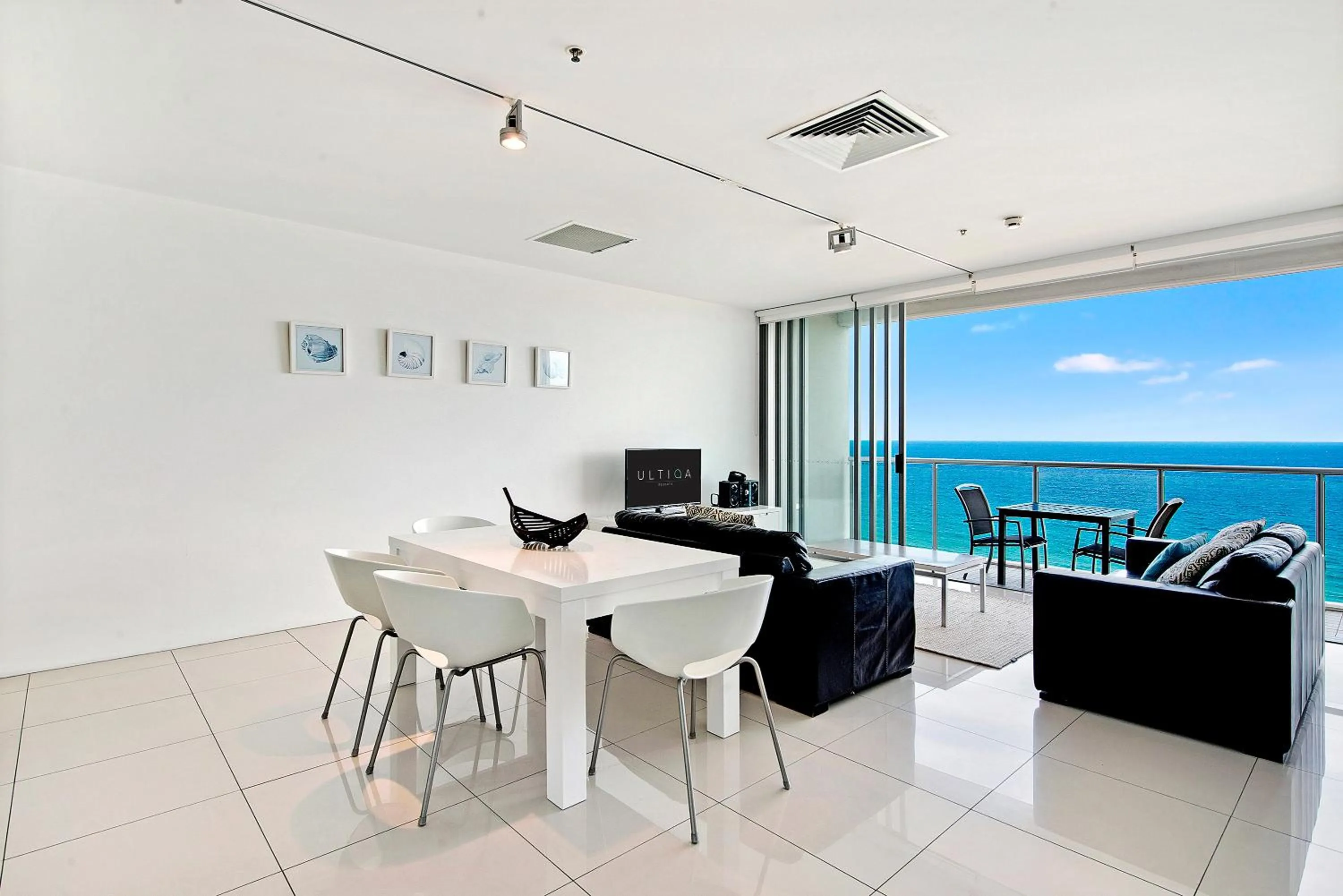 Living room in ULTIQA Air On Broadbeach