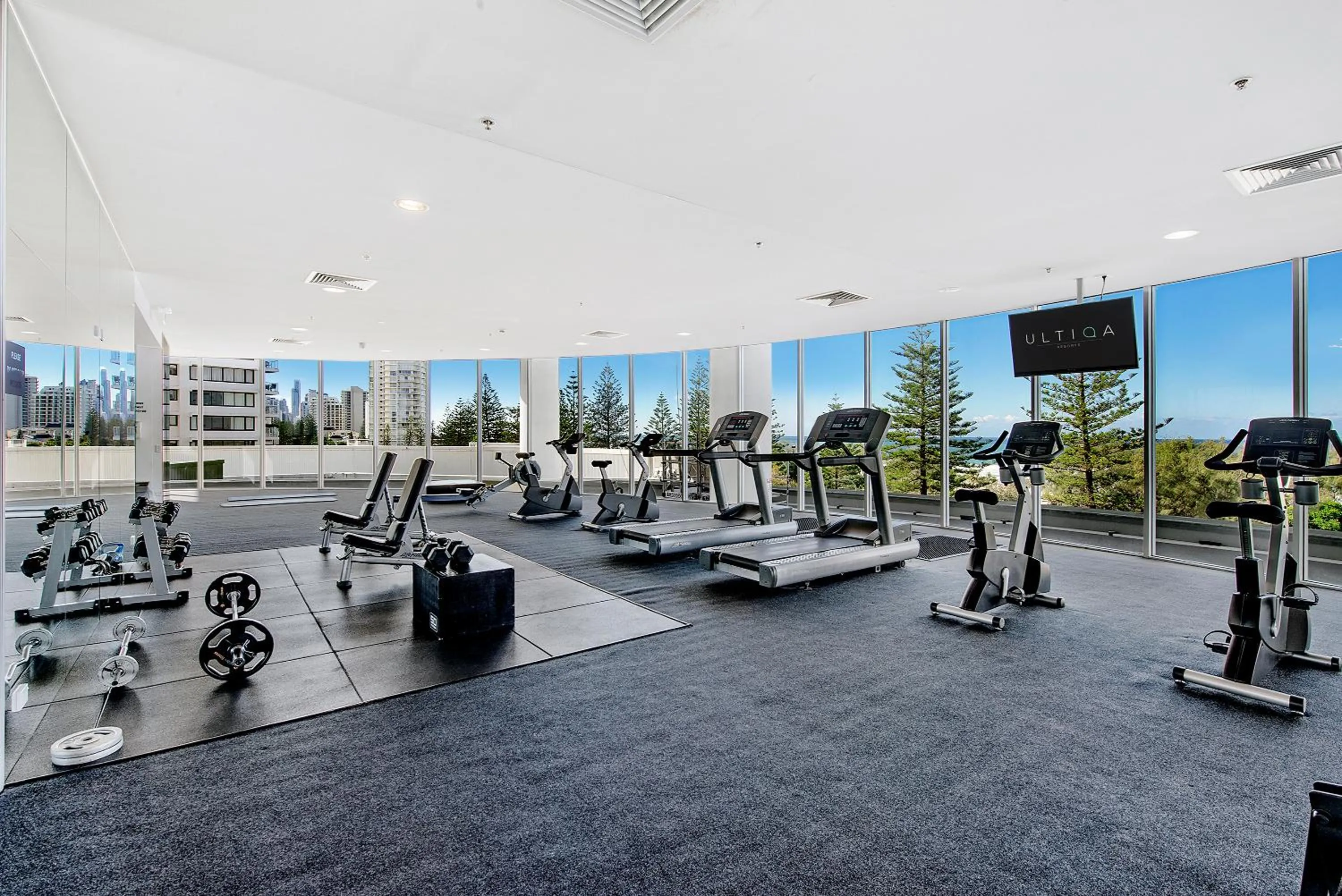 Fitness centre/facilities in ULTIQA Air On Broadbeach