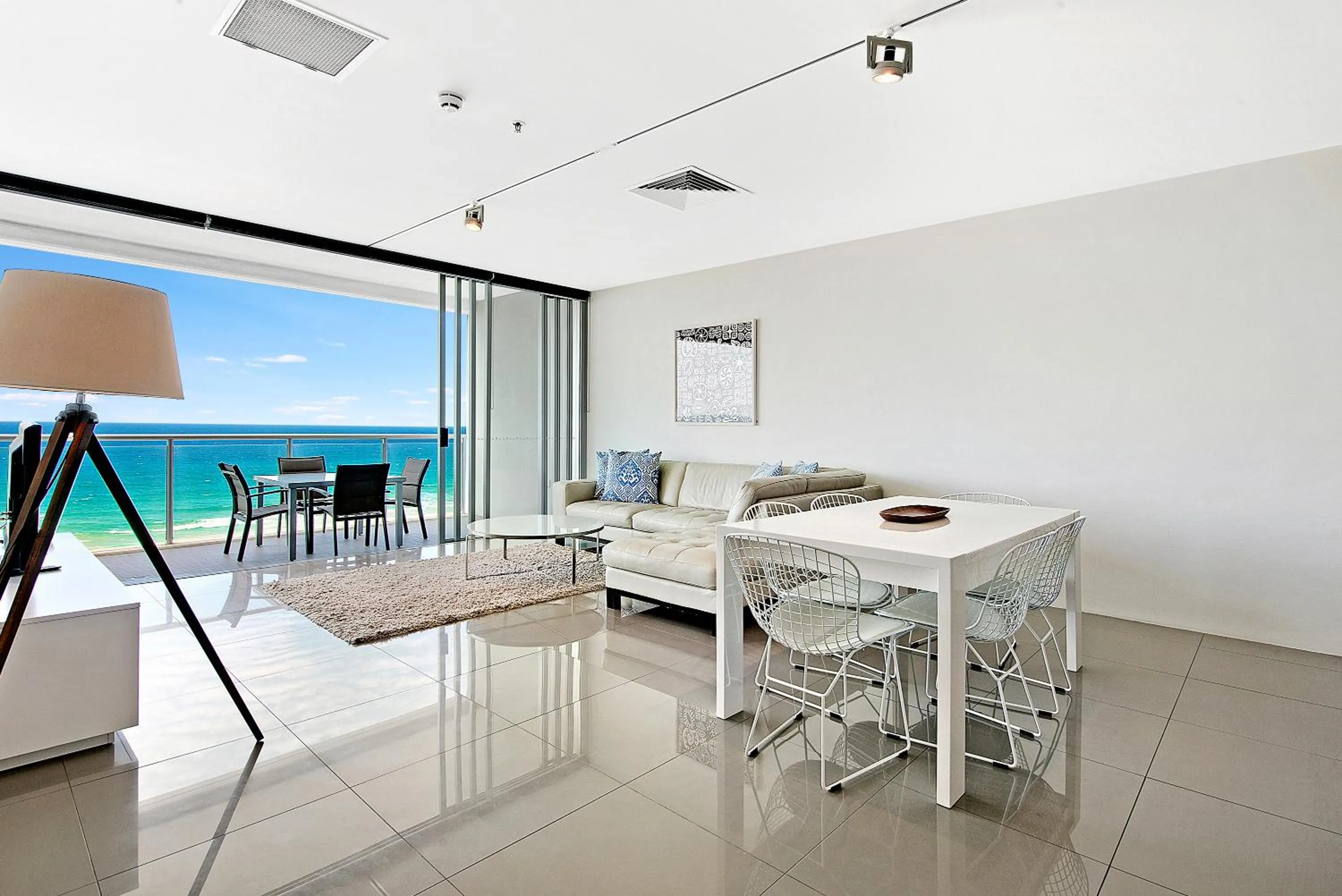 Living room in ULTIQA Air On Broadbeach