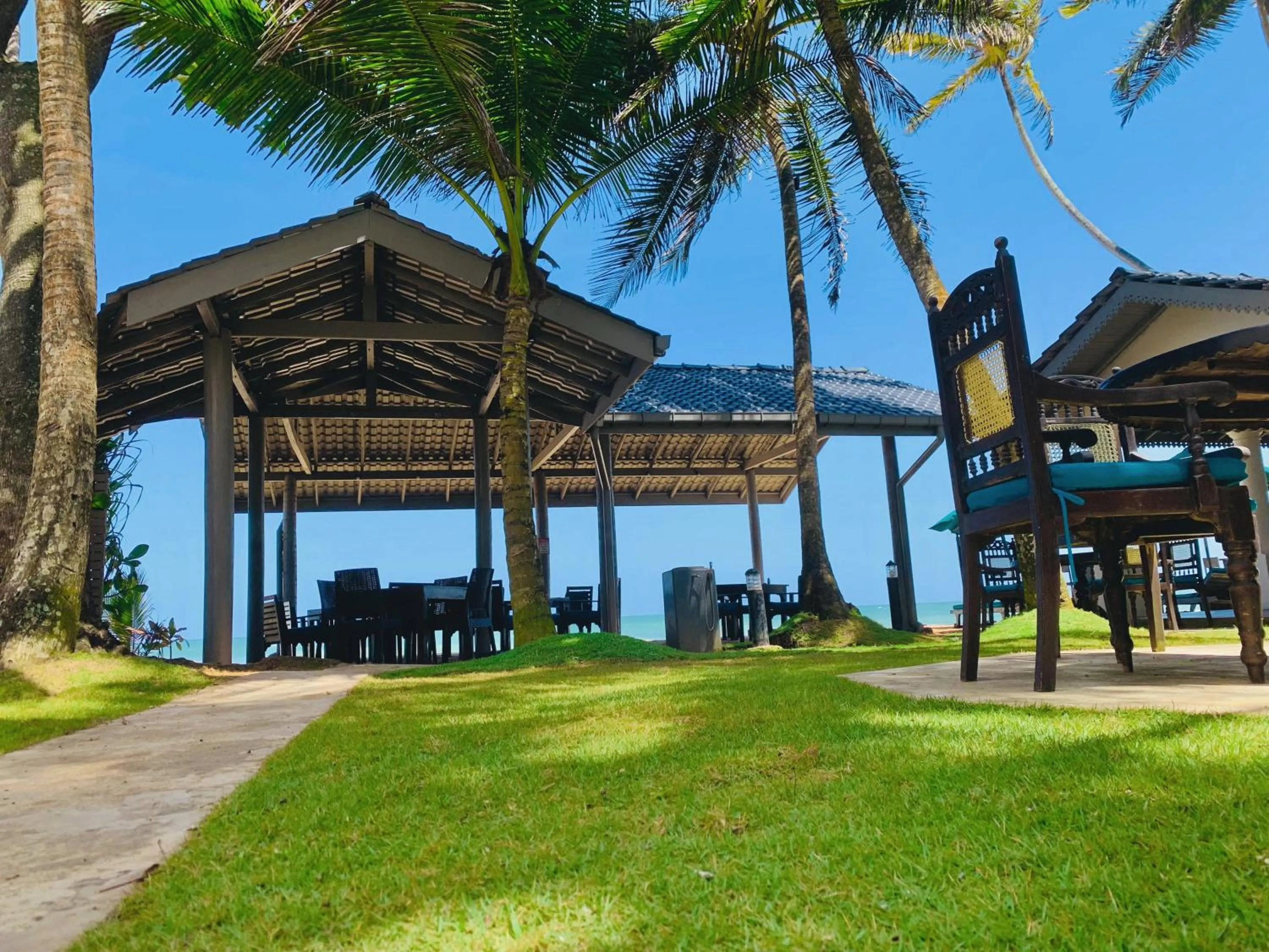 Garden view in Suite Lanka