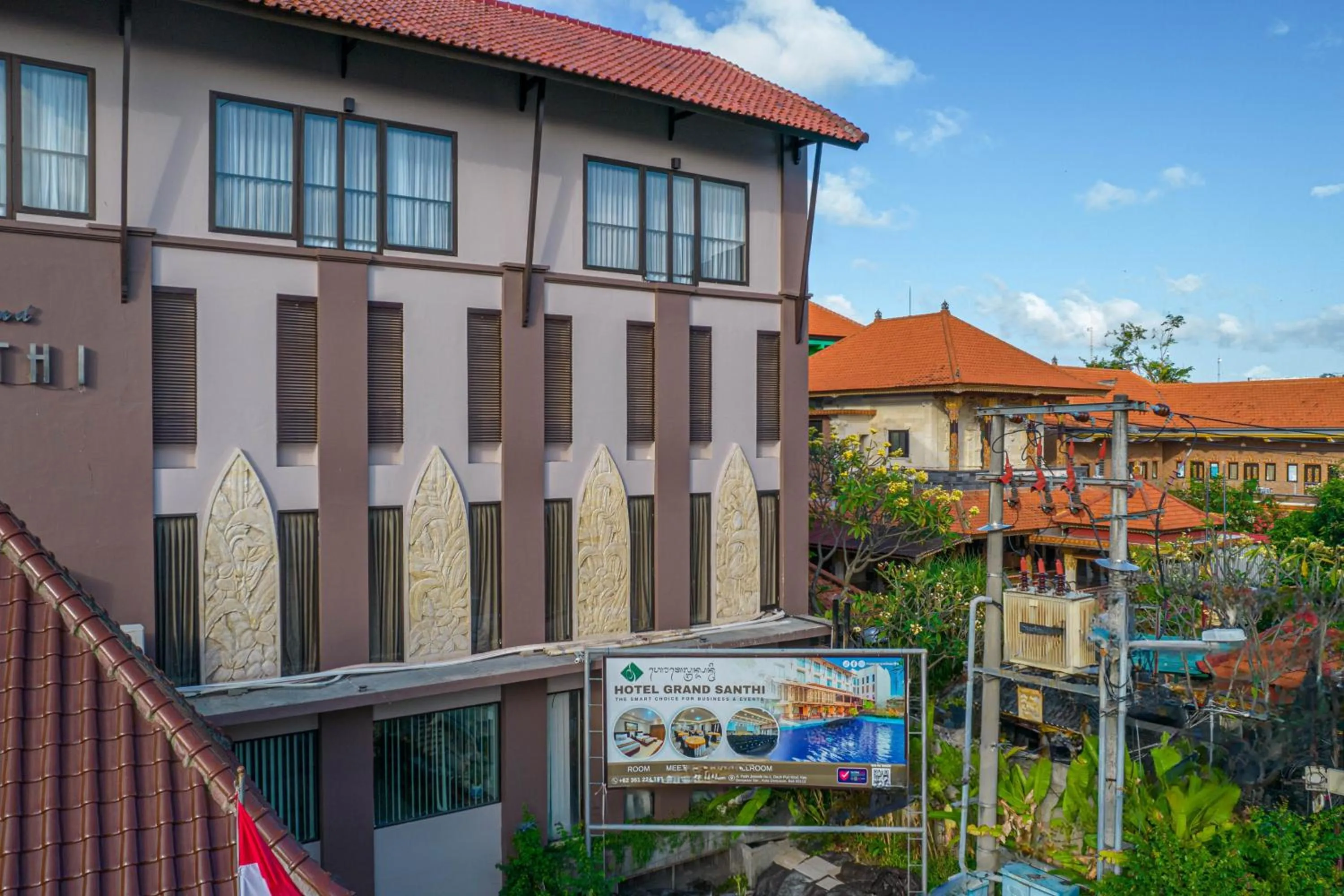Property building in Grand Santhi Hotel