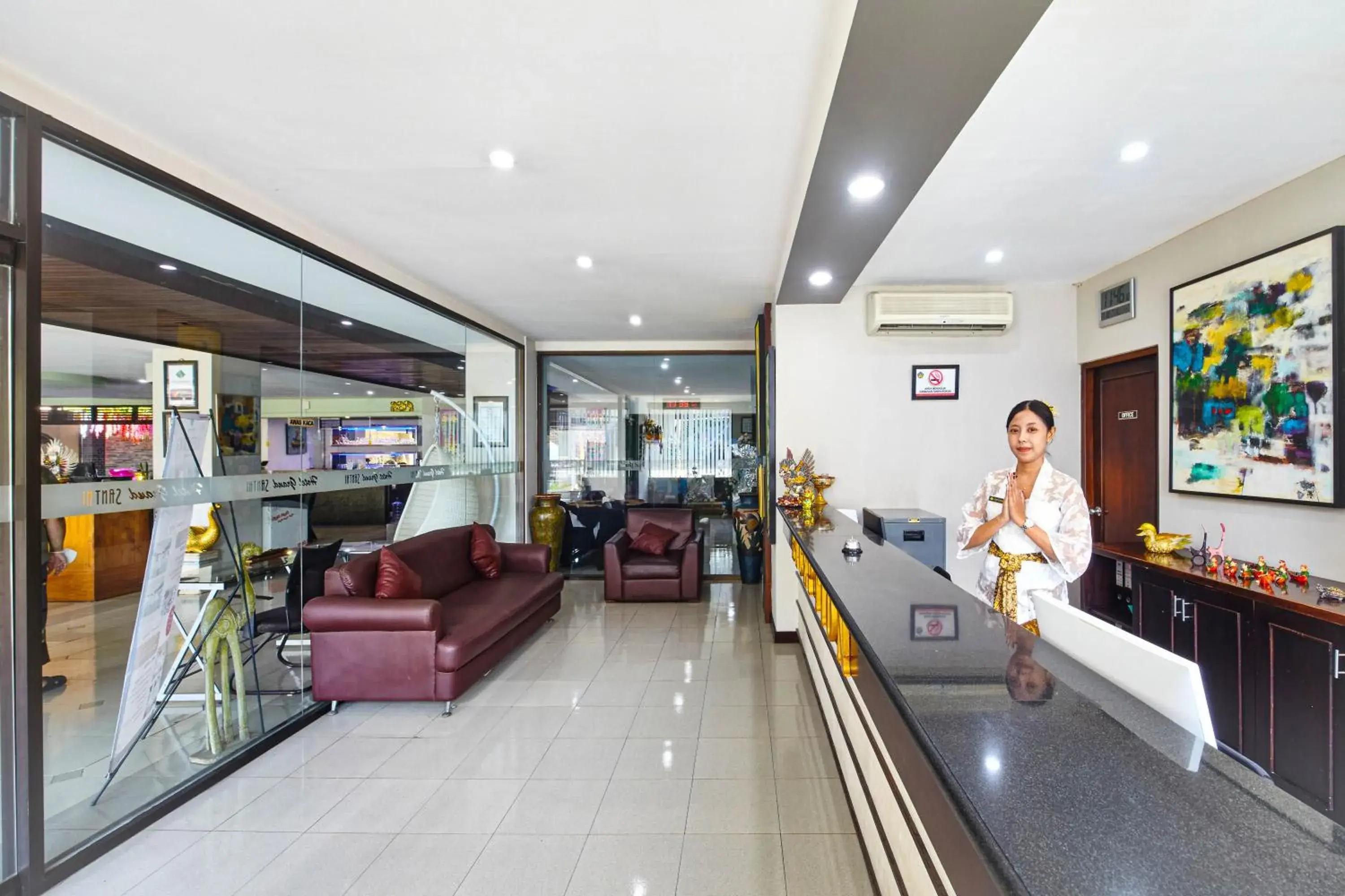 Property building in Grand Santhi Hotel Property building in Grand Santhi Hotel