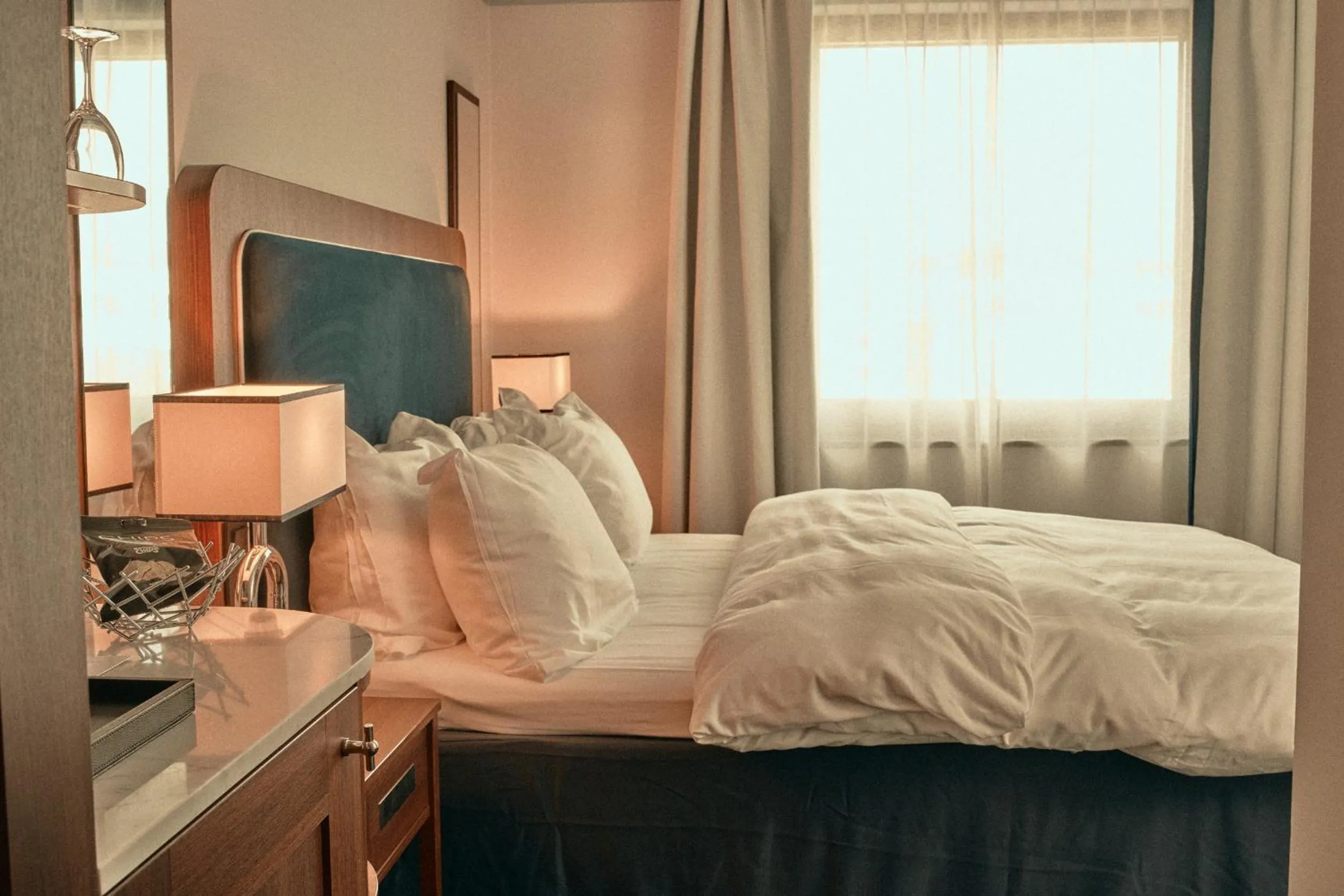 Bed in Hotel Klubben