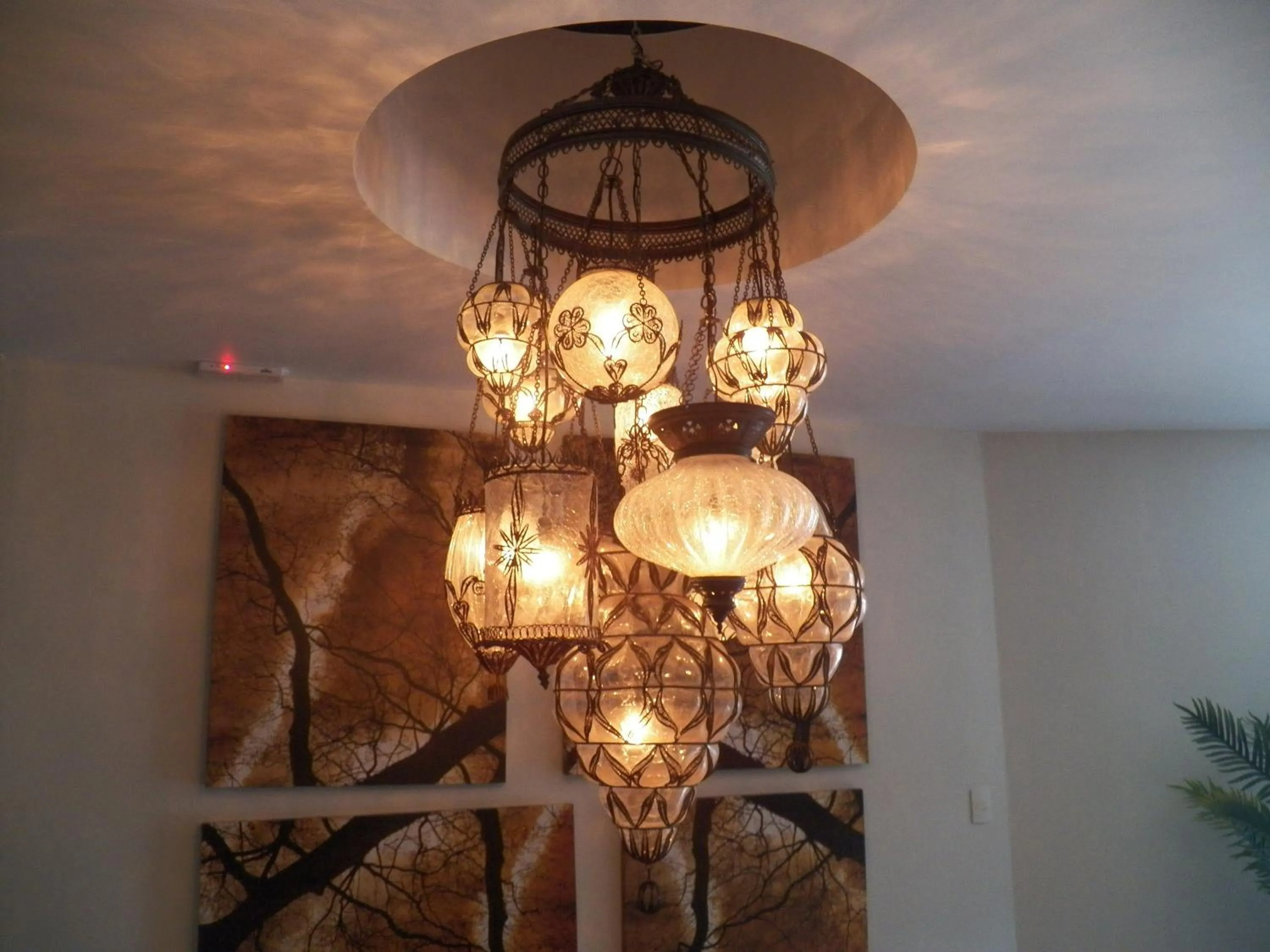 Decorative detail in Passer Hotel