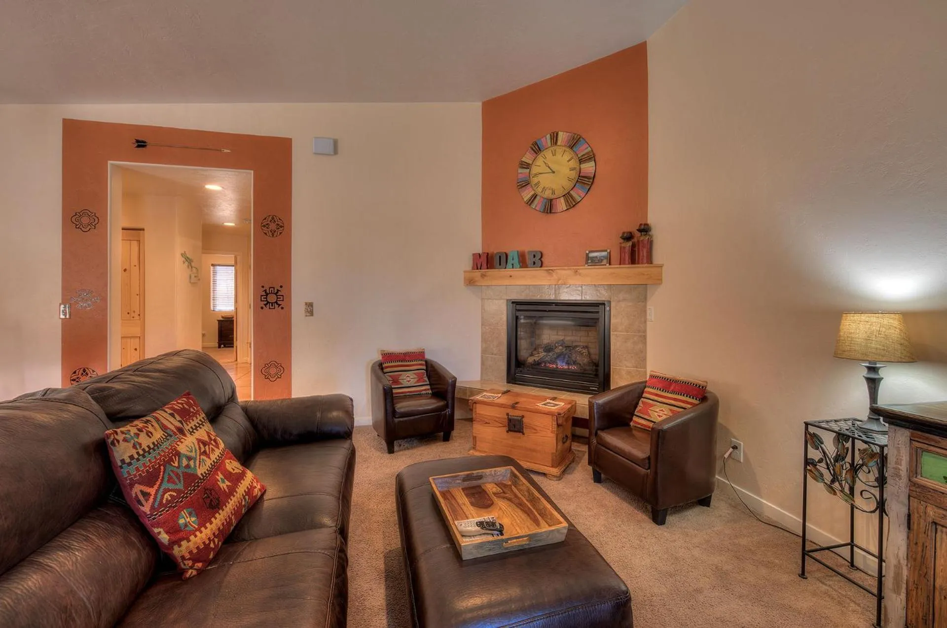 Seating area in Oleander Place