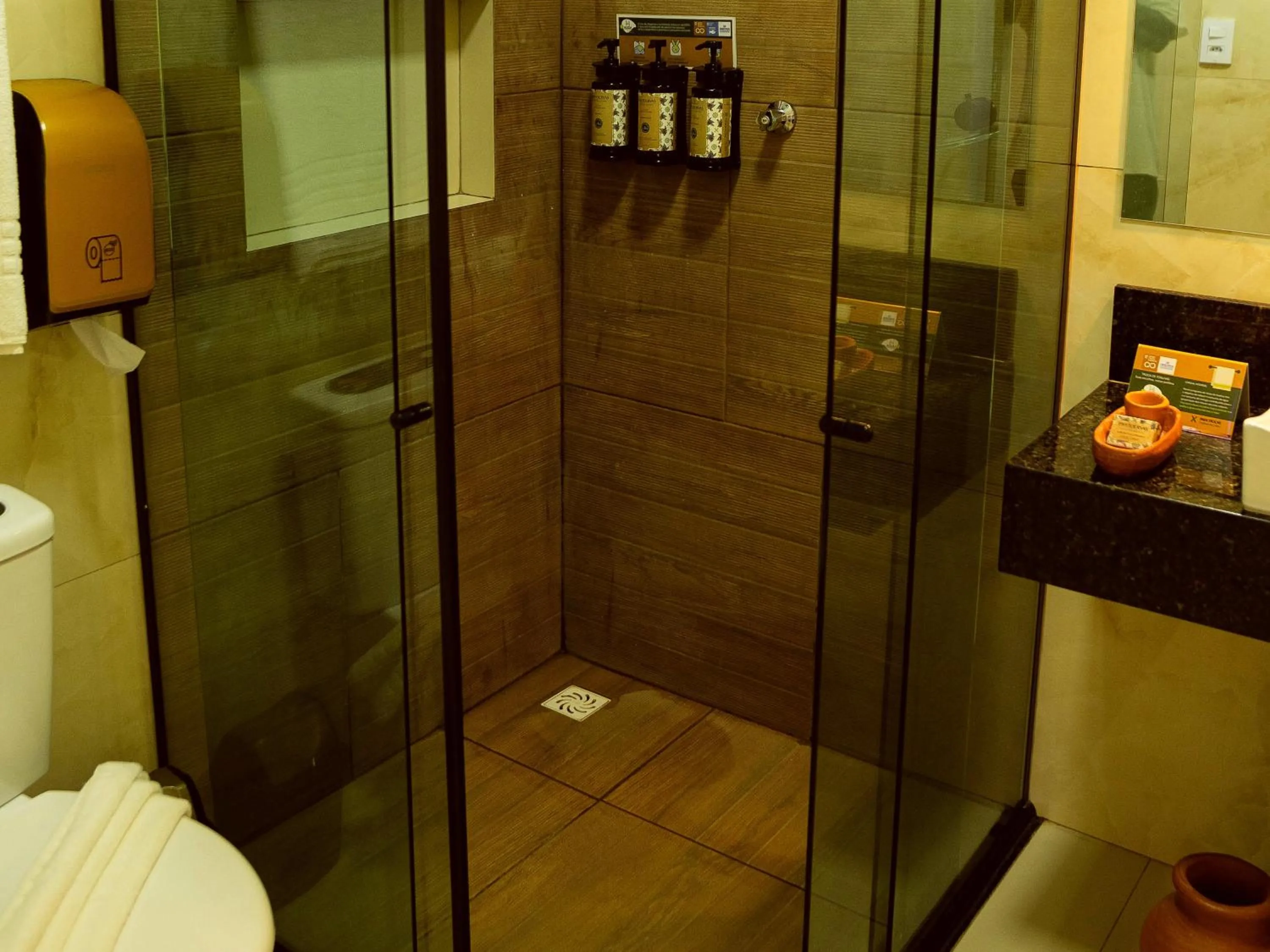 Bathroom in Muda Hotel