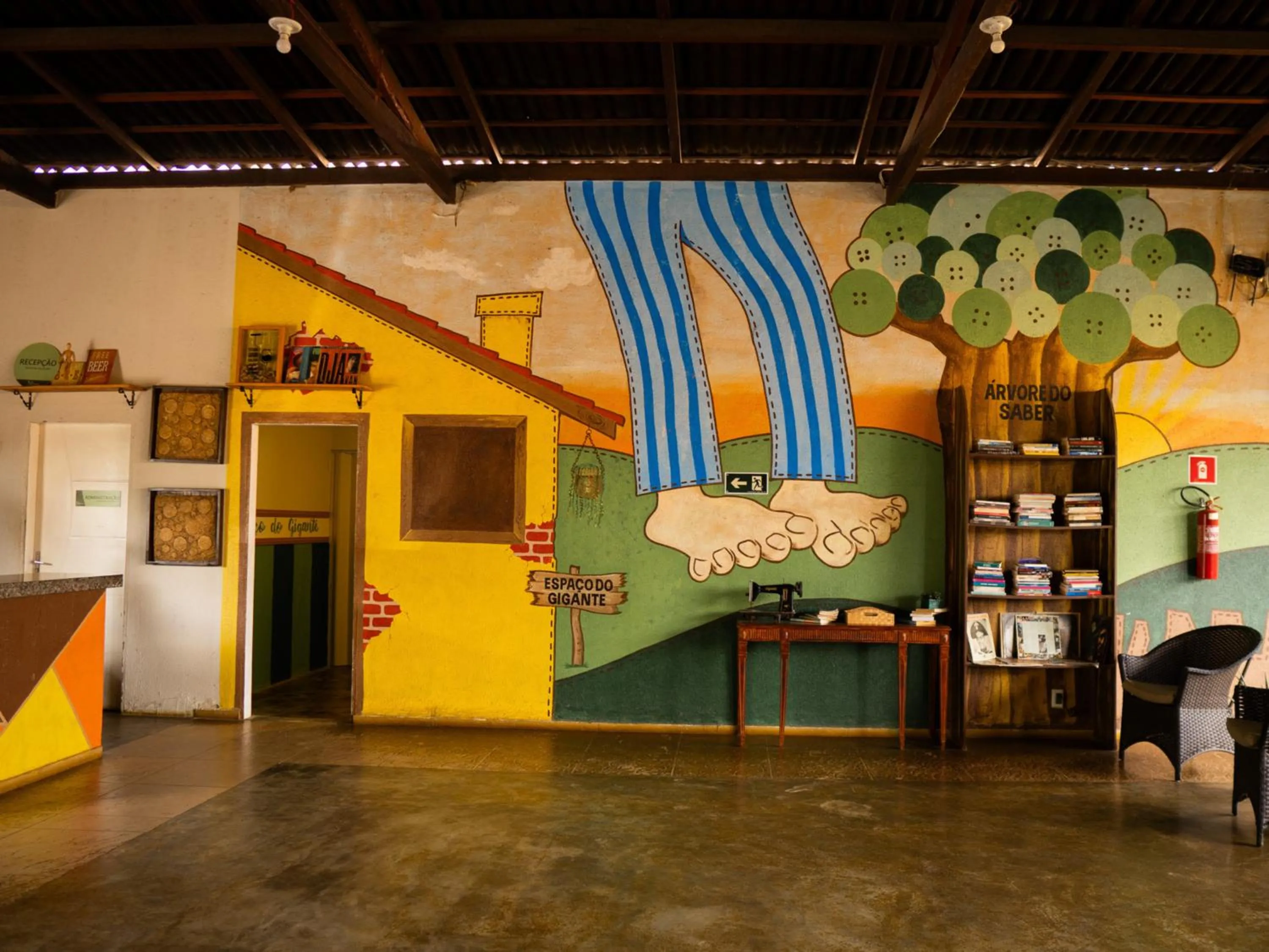 Lobby or reception in Muda Hotel