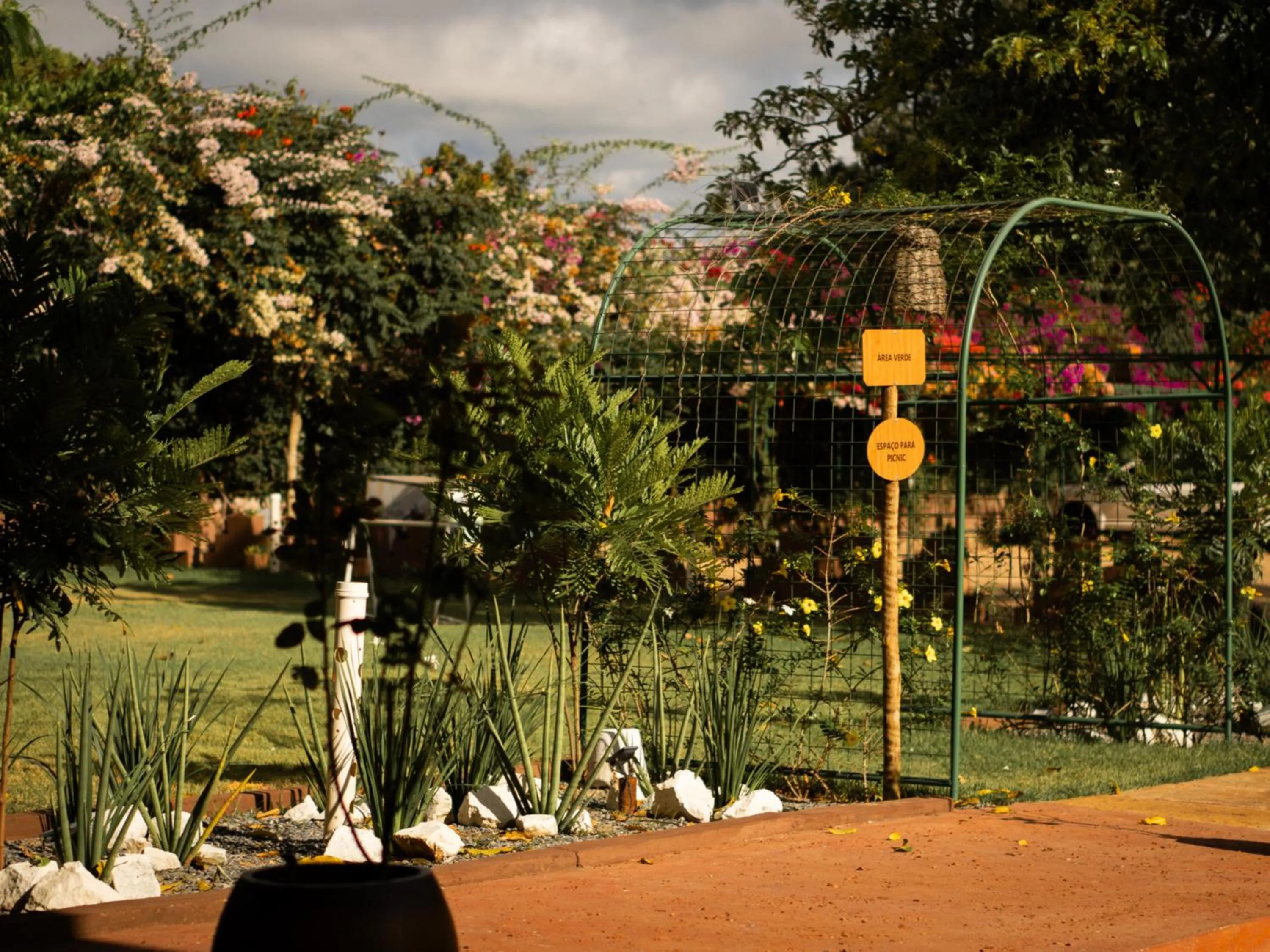 Garden in Muda Hotel