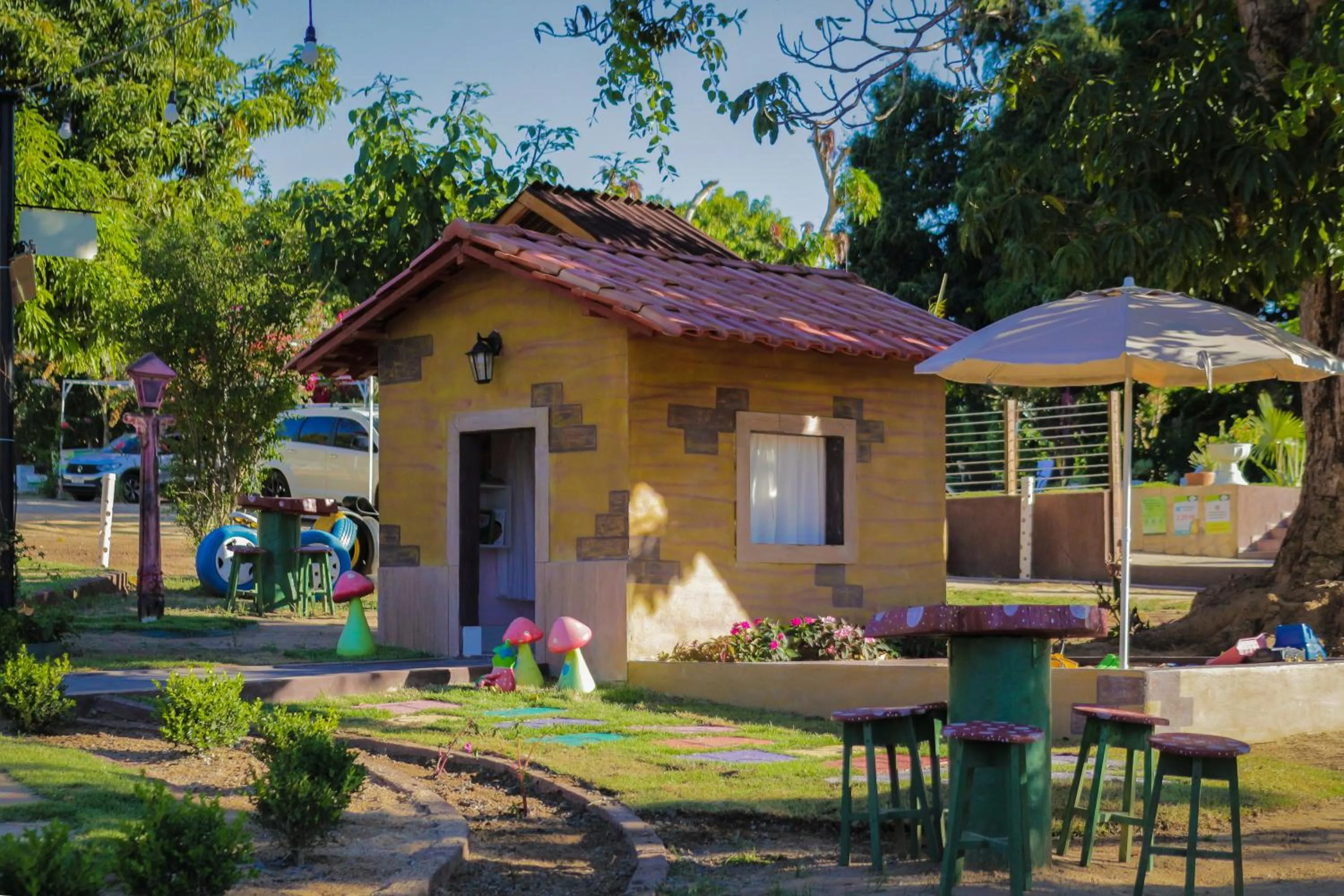 Children play ground in Muda Hotel