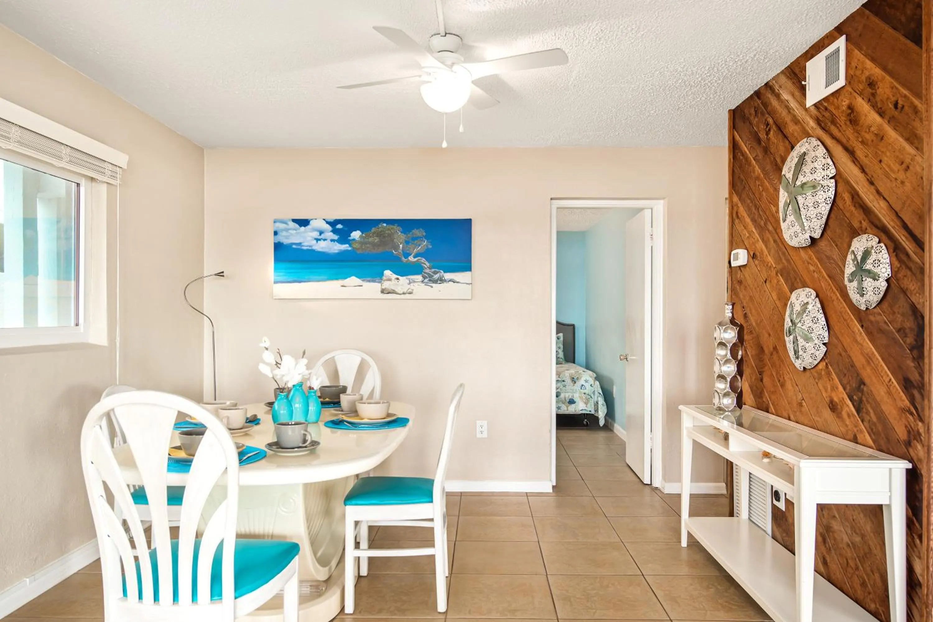 Dining area in Island House