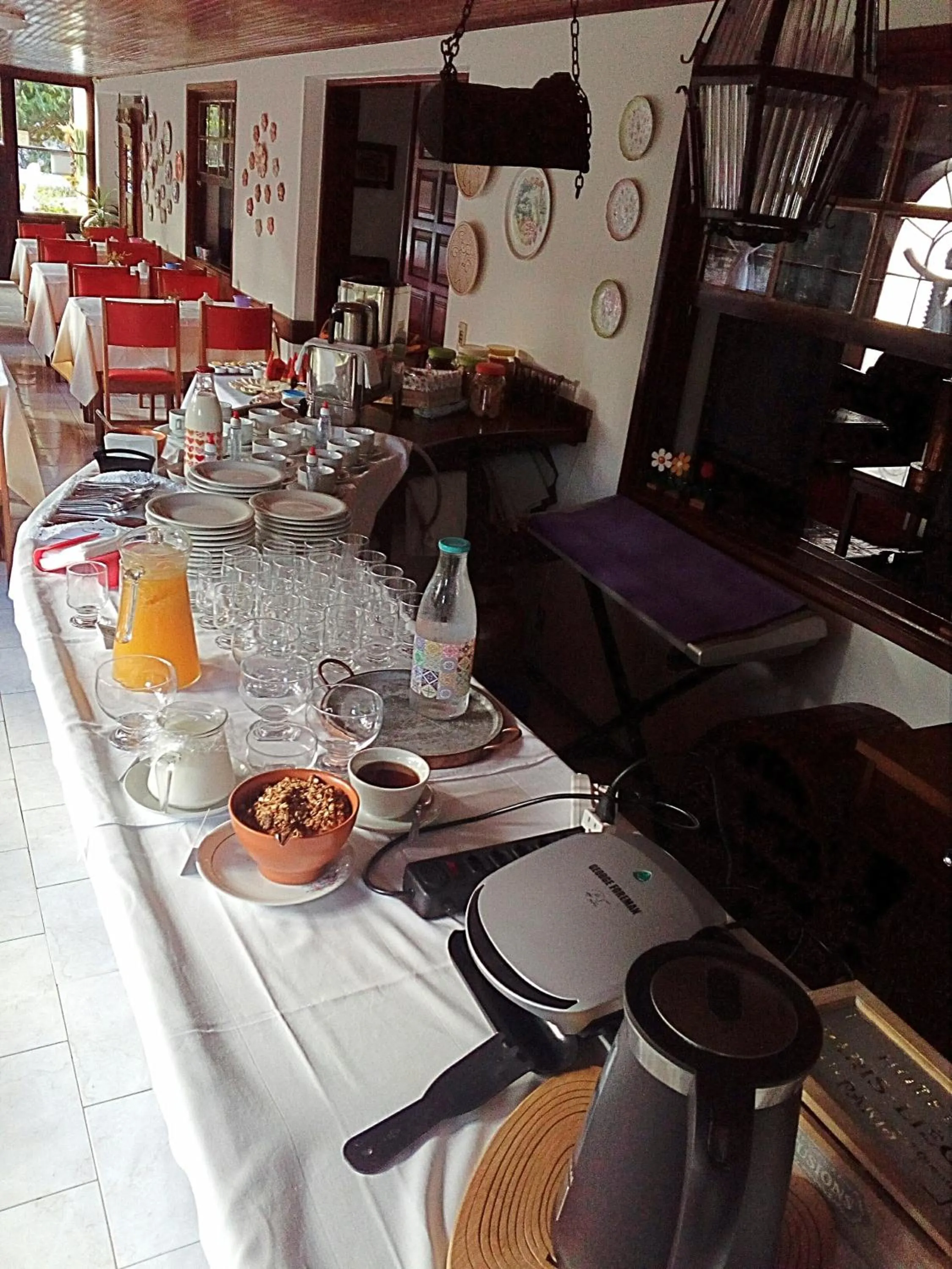 Breakfast in Pousada Taverna do Golf