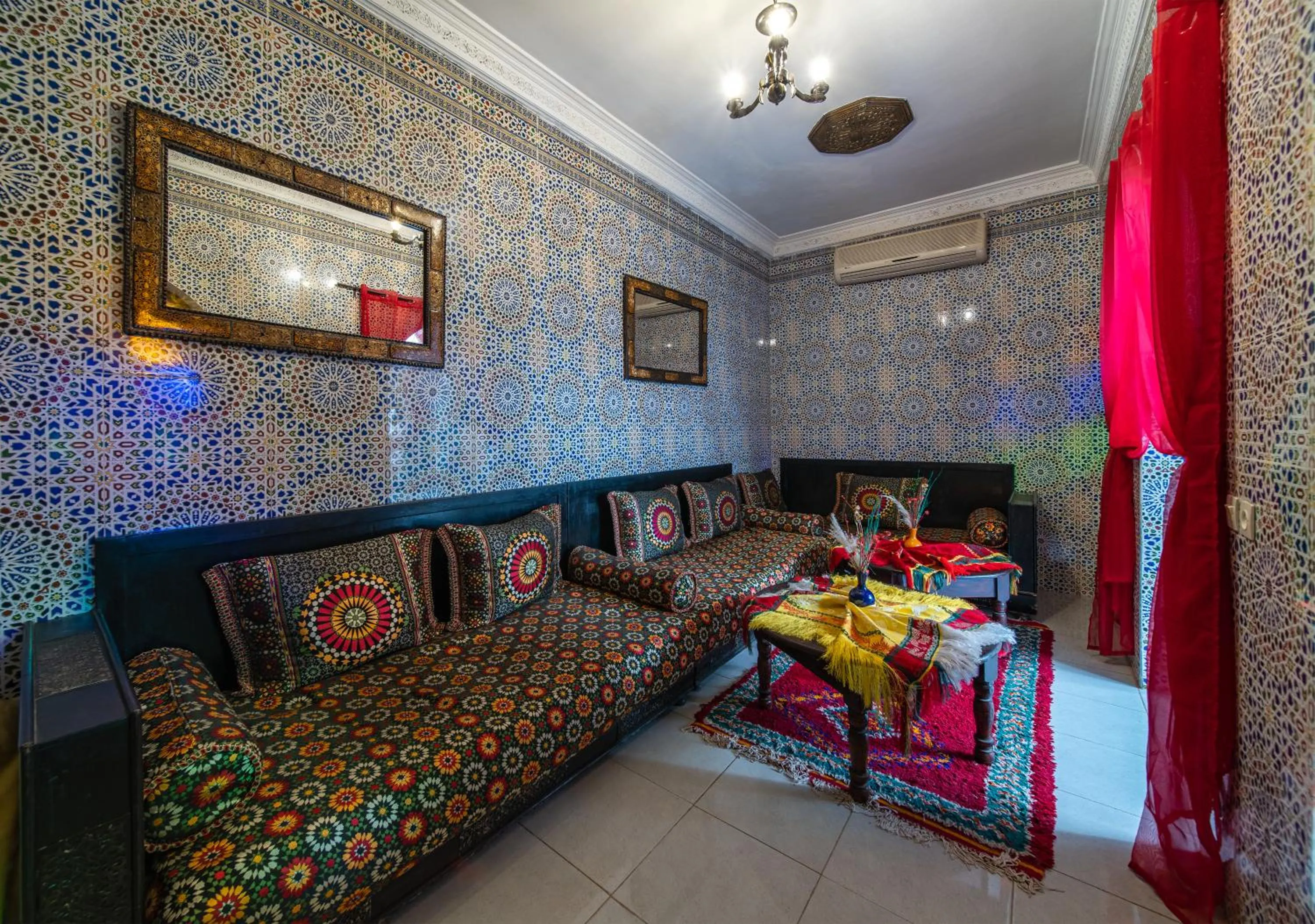 Living room in Riad Balkisse