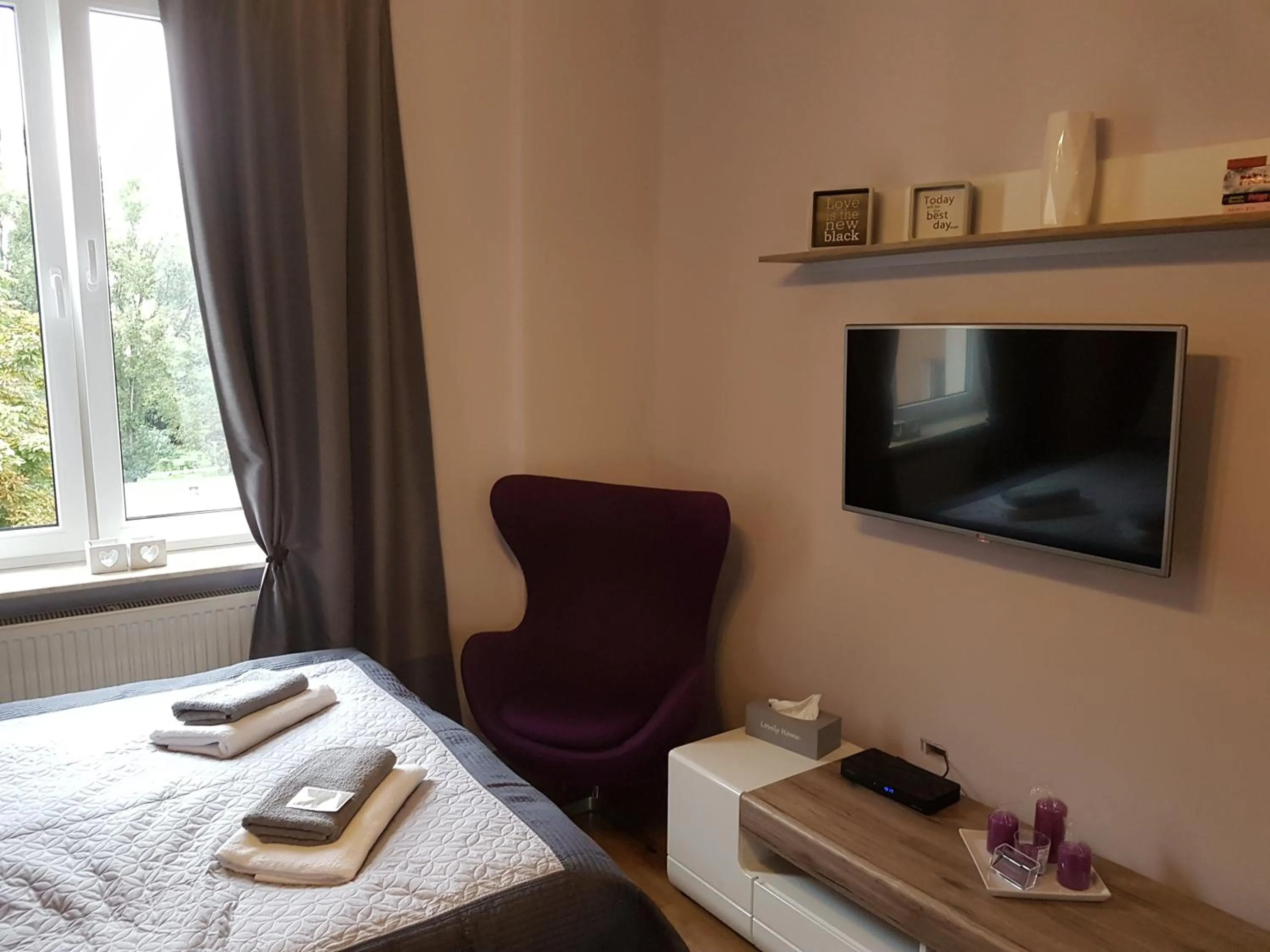Bedroom in A.G - Apartamenty Warsaw Center