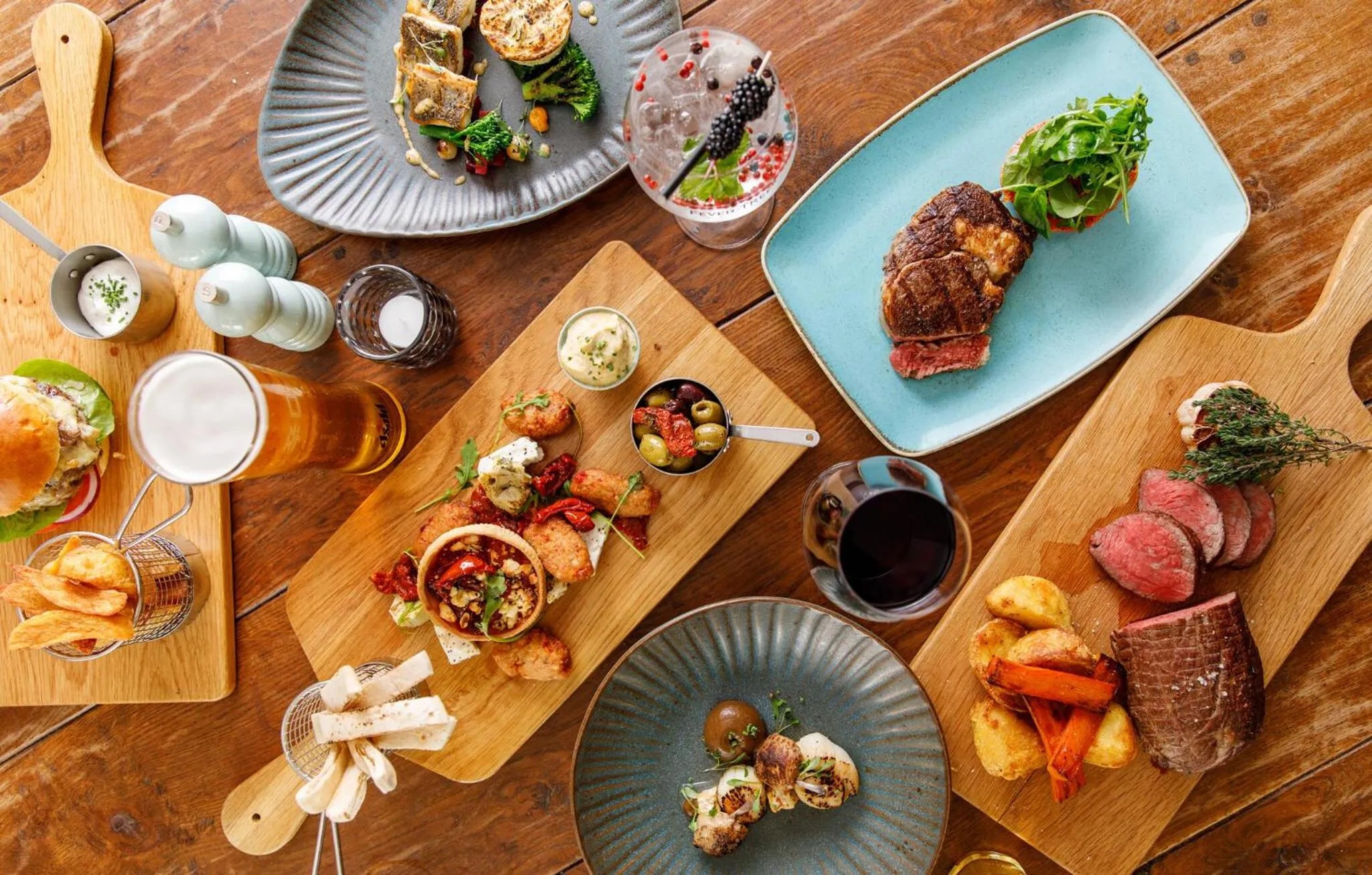 Food close-up in The Dewdrop Inn