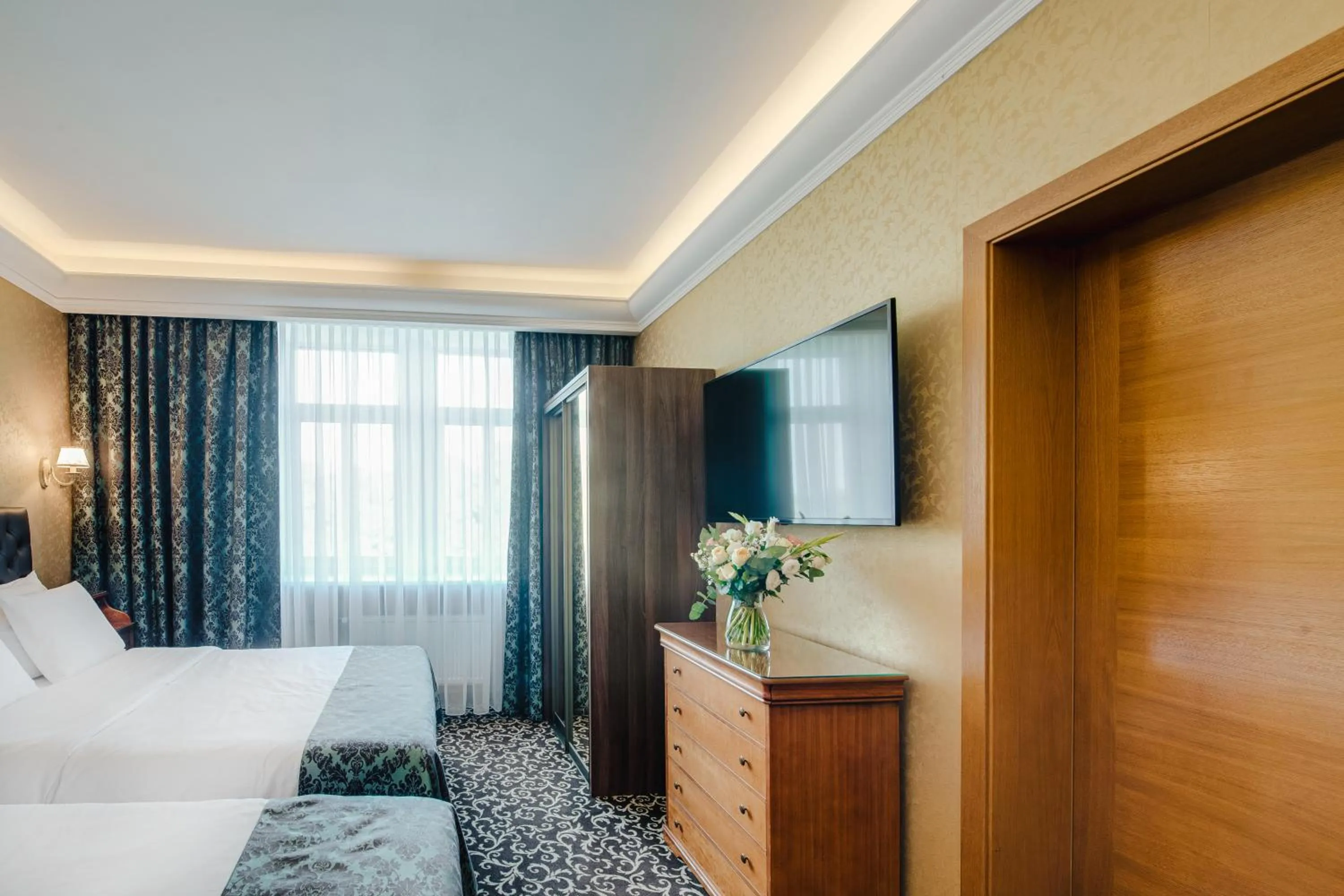 Bed in Hotel Jelgava