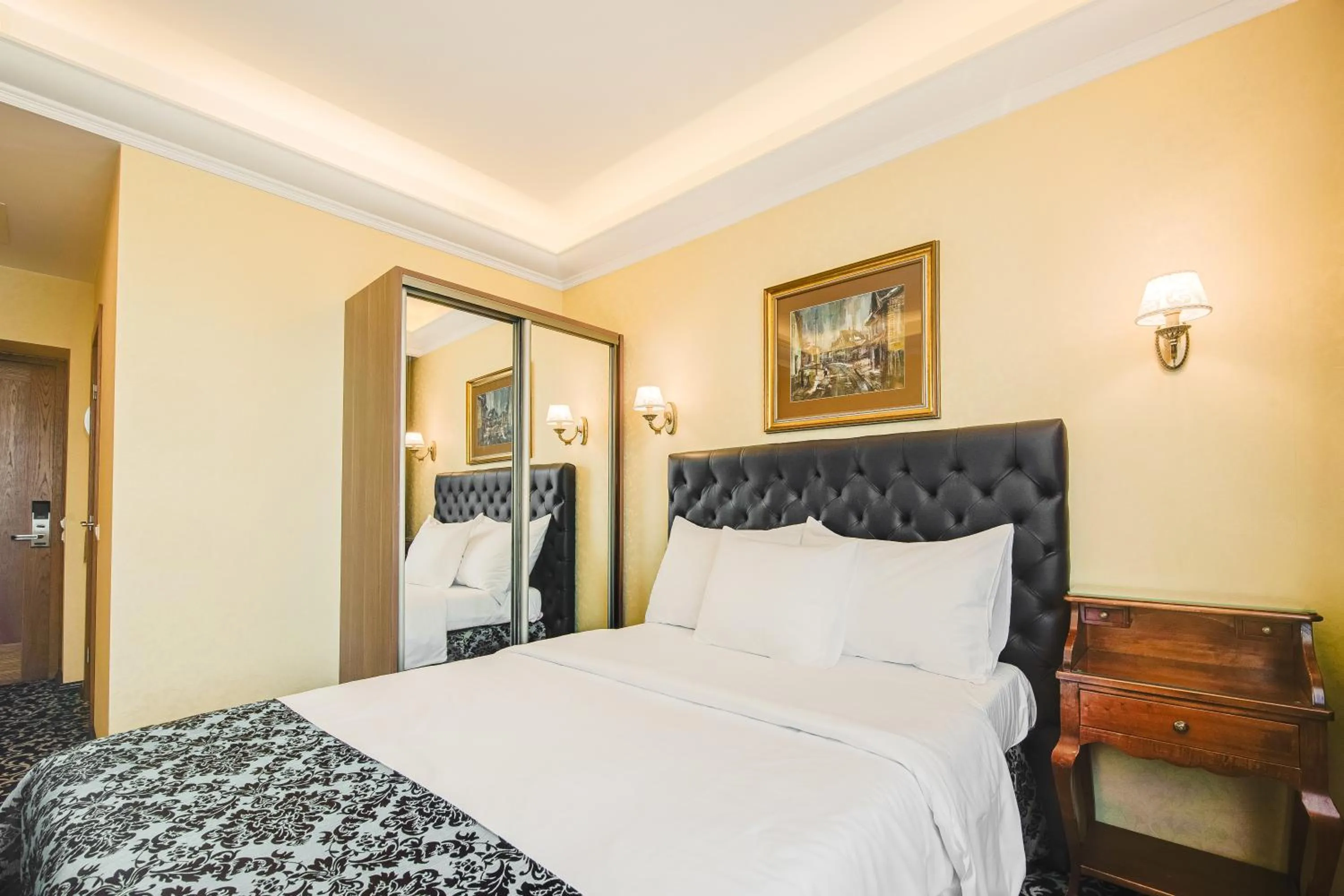 Bed in Hotel Jelgava